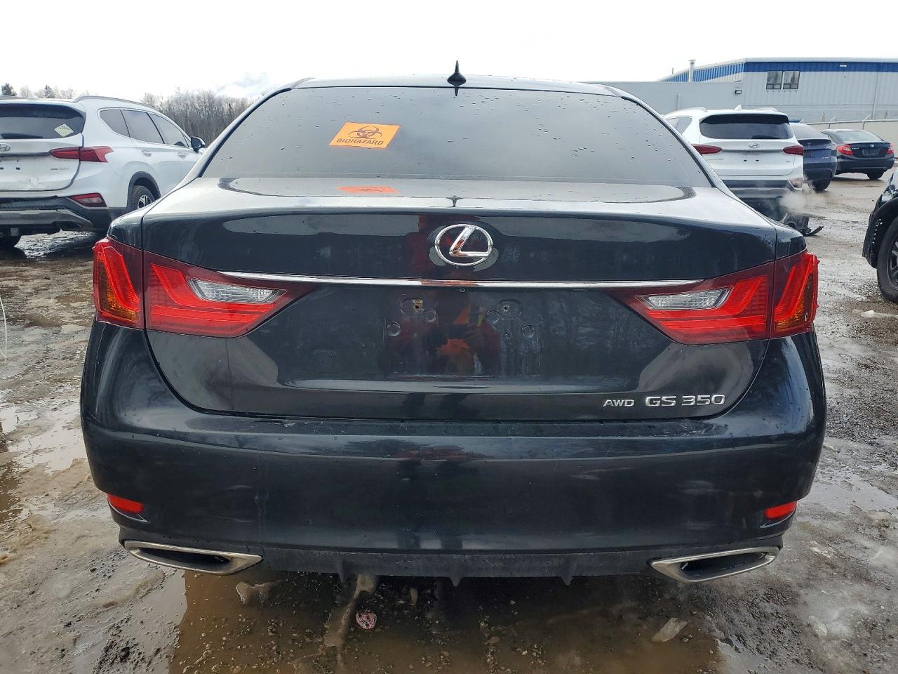 2013 Lexus Gs 350 Черный vin: JTHCE1BL8D5005076