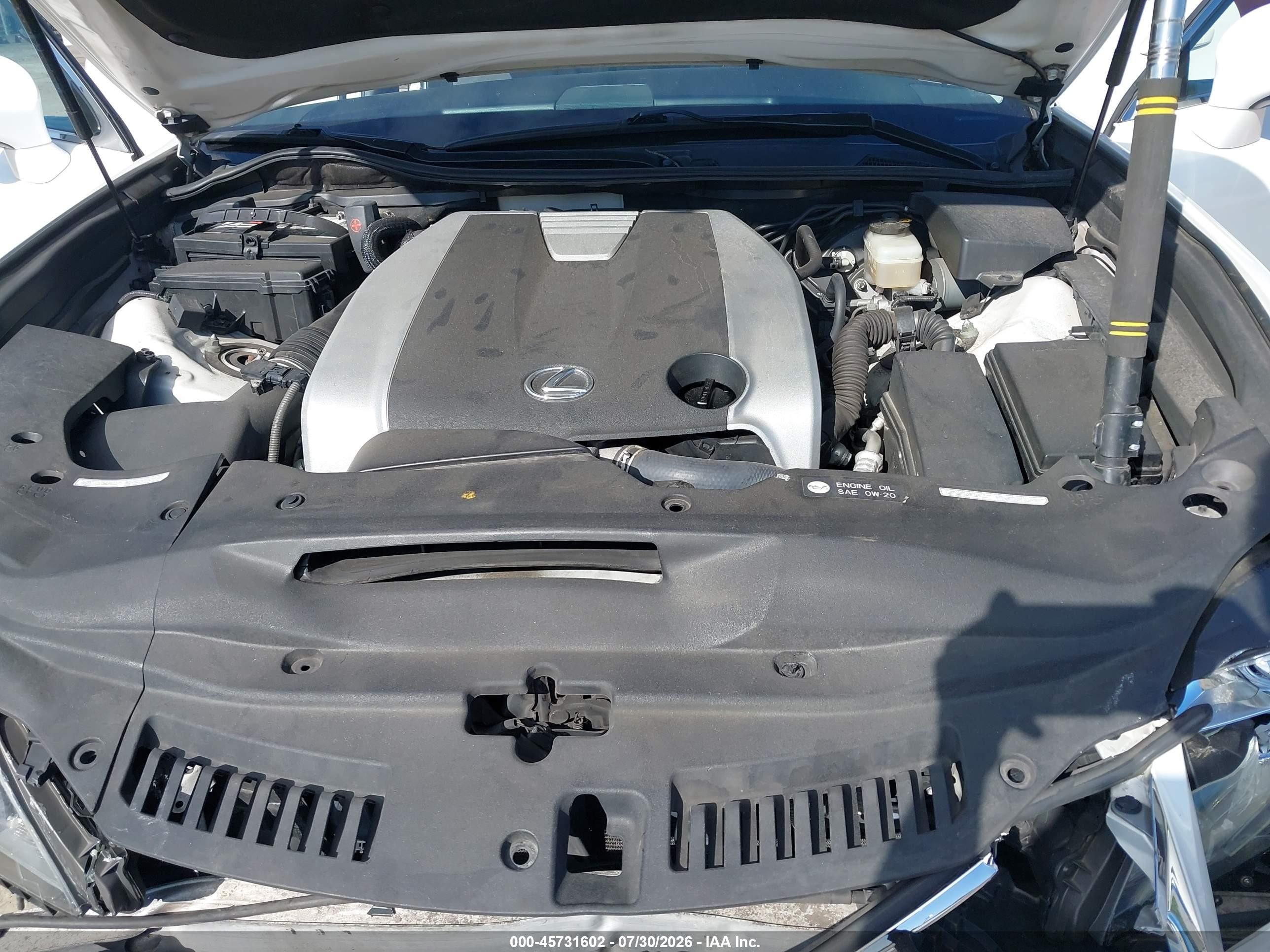 2013 Lexus Gs 350   Белый vin: JTHCE1BL8D5012223