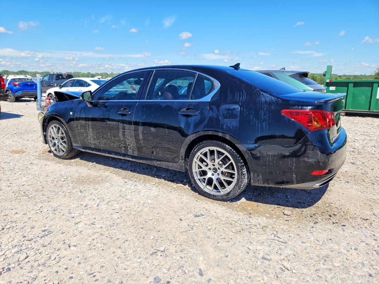 2013 Lexus Gs 350 Black vin: JTHCE1BL8D5014800