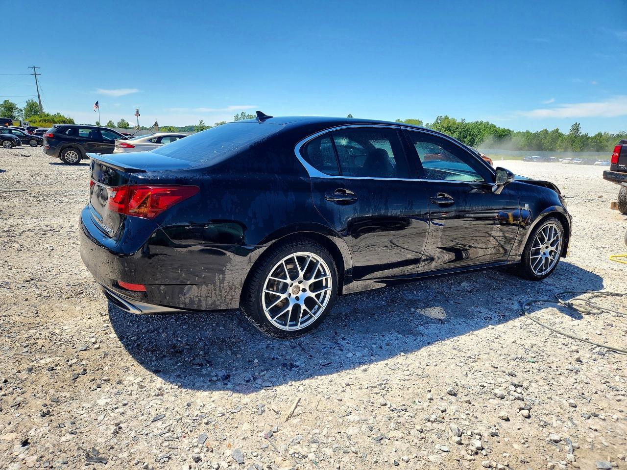 2013 Lexus Gs 350 Black vin: JTHCE1BL8D5014800