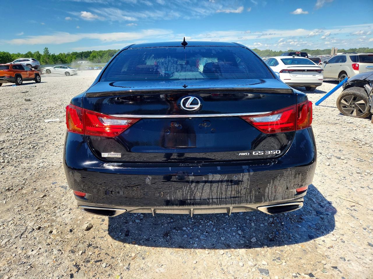 2013 Lexus Gs 350 Black vin: JTHCE1BL8D5014800