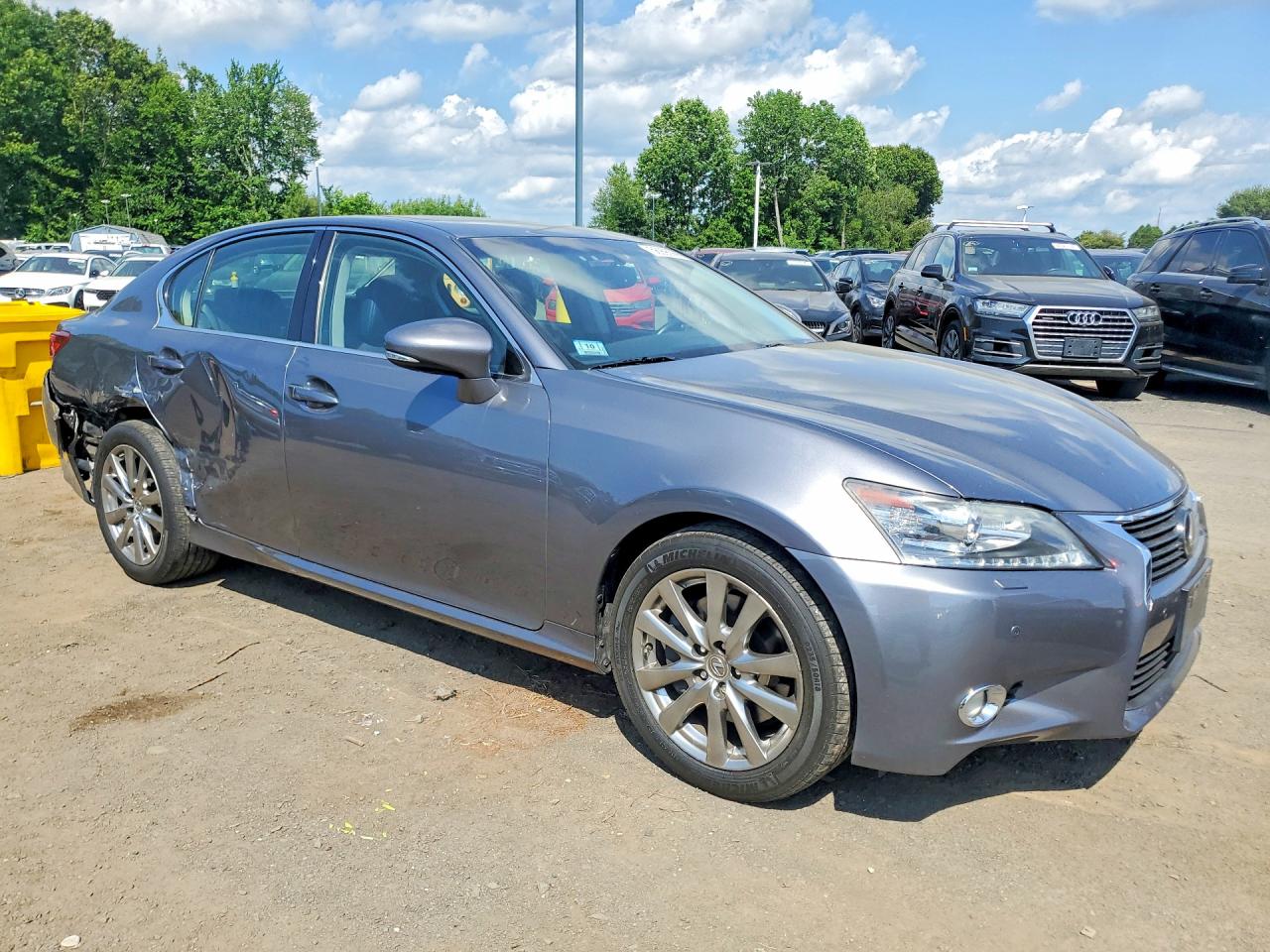 2013 Lexus Gs 350 Gray vin: JTHCE1BL8D5018748
