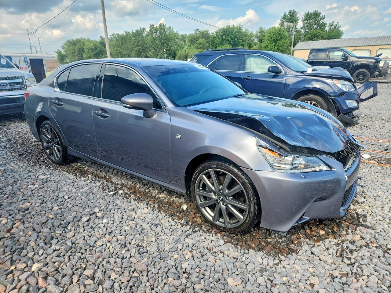 2014 Lexus Gs 350 Gray vin: JTHCE1BL8E5024504