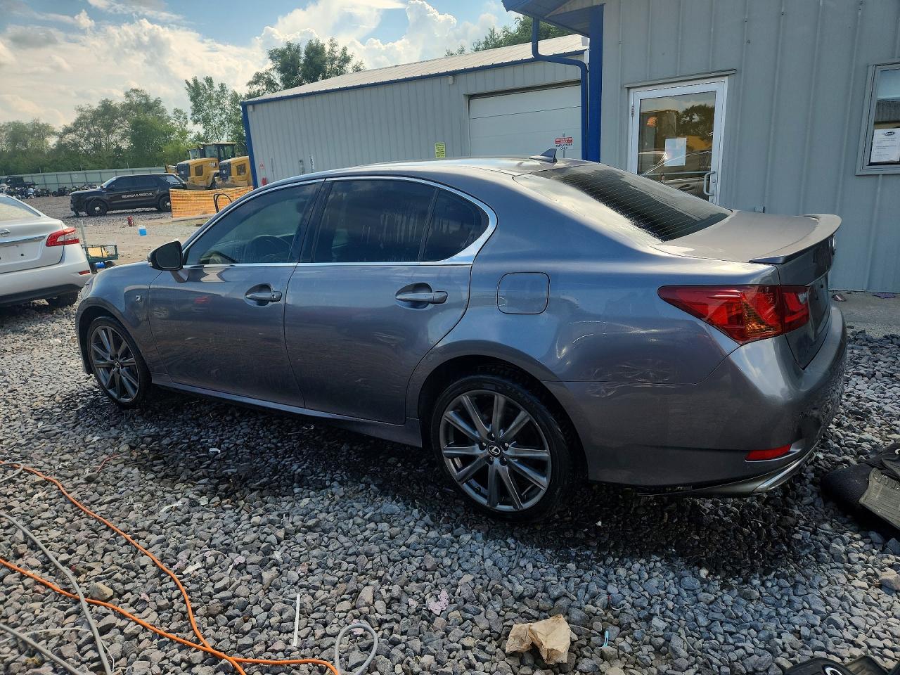 2014 Lexus Gs 350 Gray vin: JTHCE1BL8E5024504