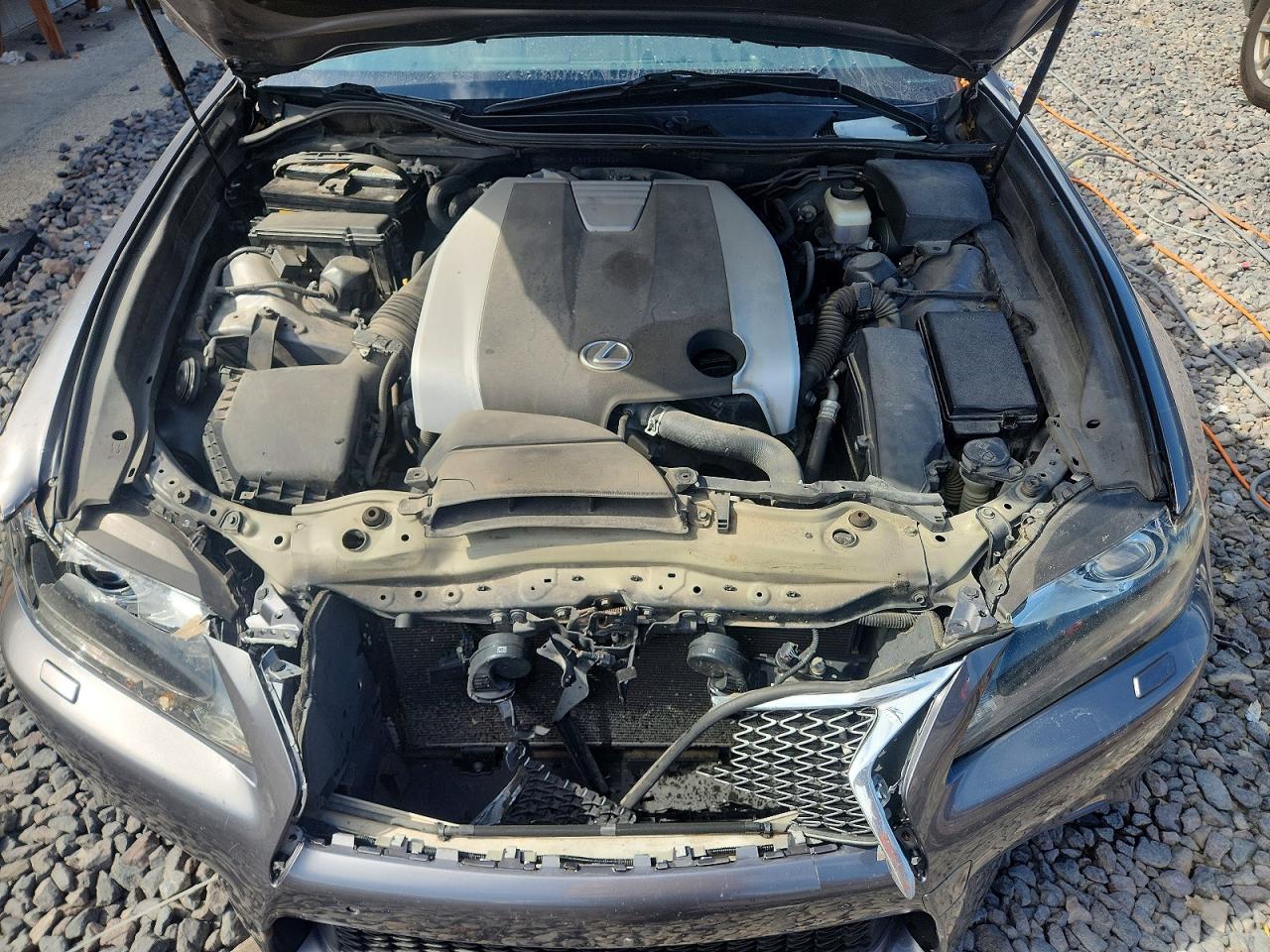 2014 Lexus Gs 350 Gray vin: JTHCE1BL8E5024504
