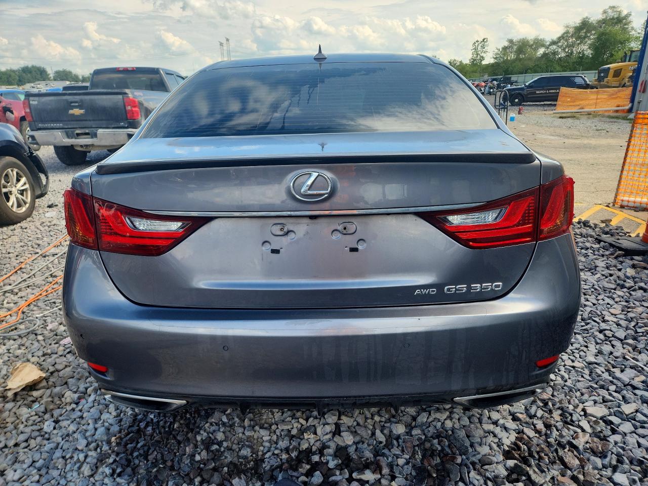 2014 Lexus Gs 350 Gray vin: JTHCE1BL8E5024504