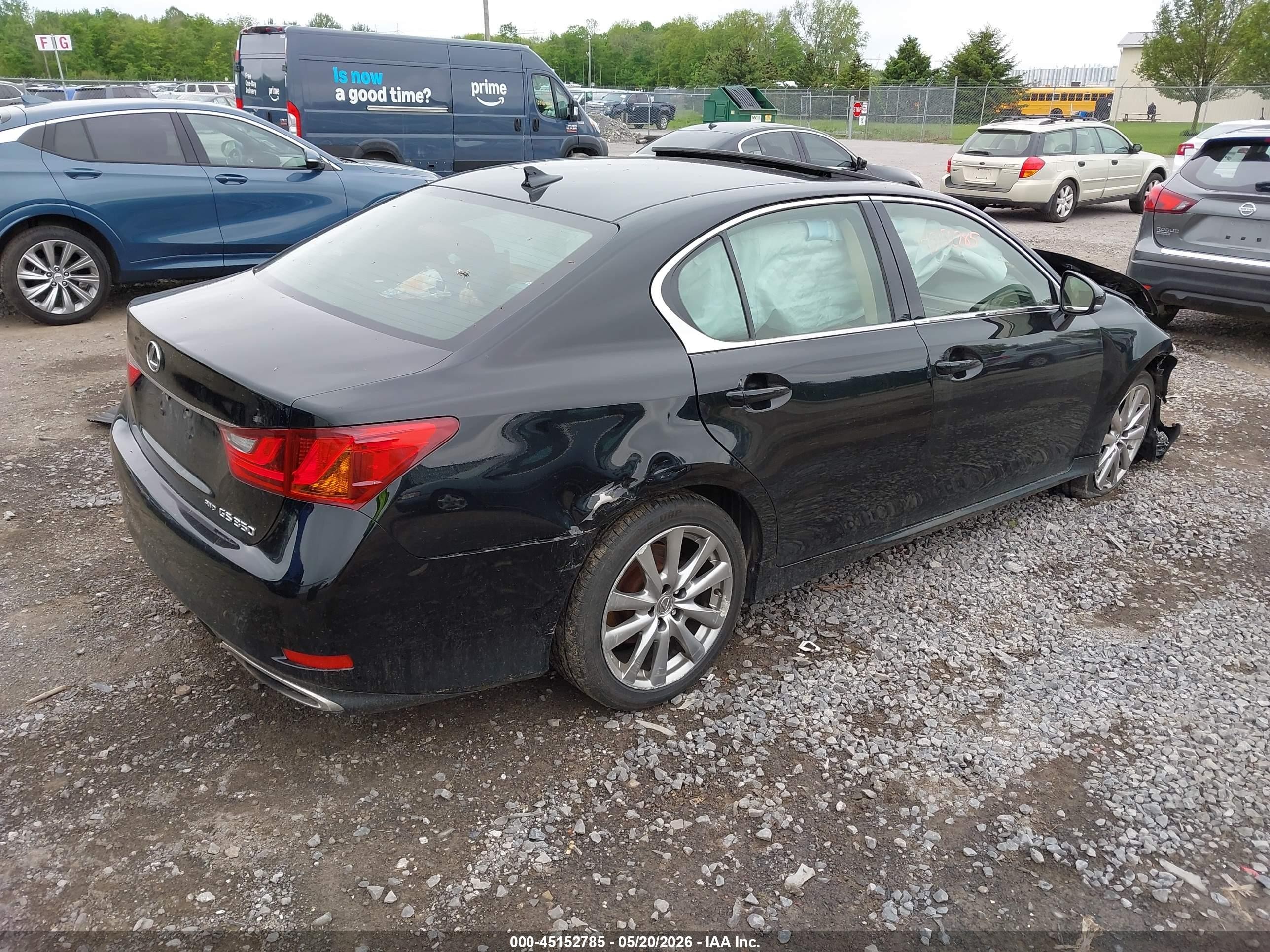 2014 Lexus Gs 350 Black vin: JTHCE1BL8E5024664