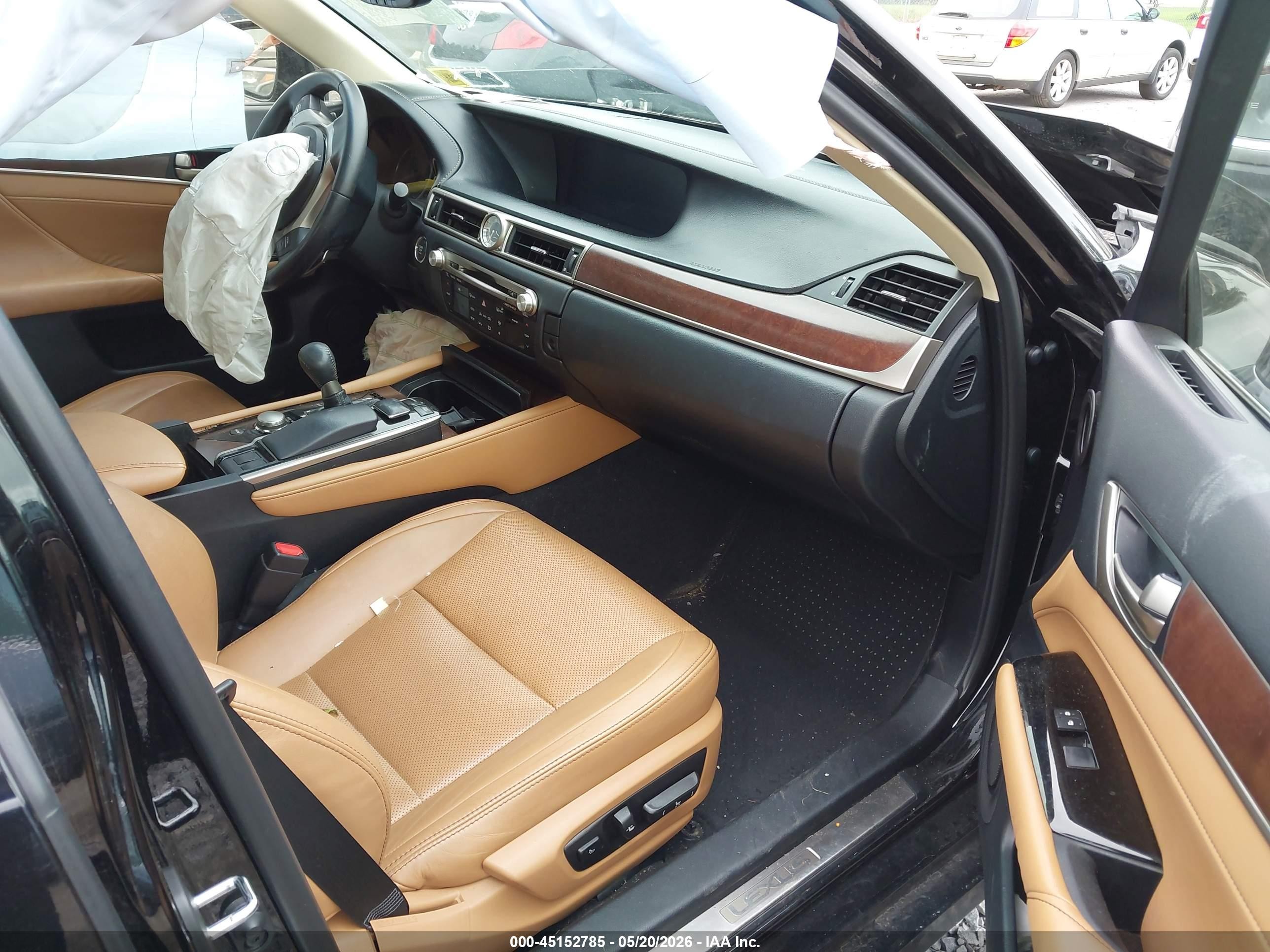 2014 Lexus Gs 350 Black vin: JTHCE1BL8E5024664