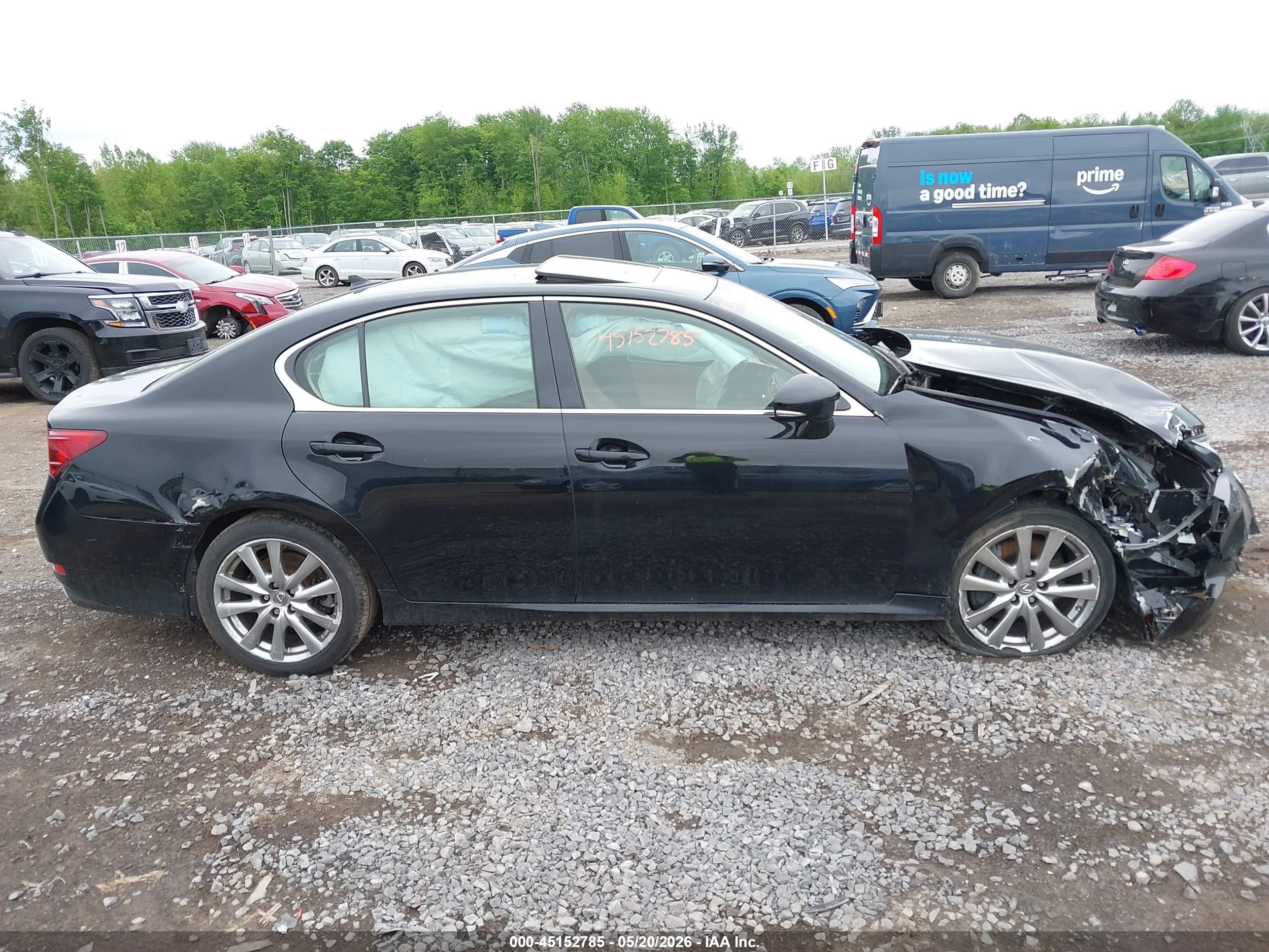 2014 Lexus Gs 350 Black vin: JTHCE1BL8E5024664