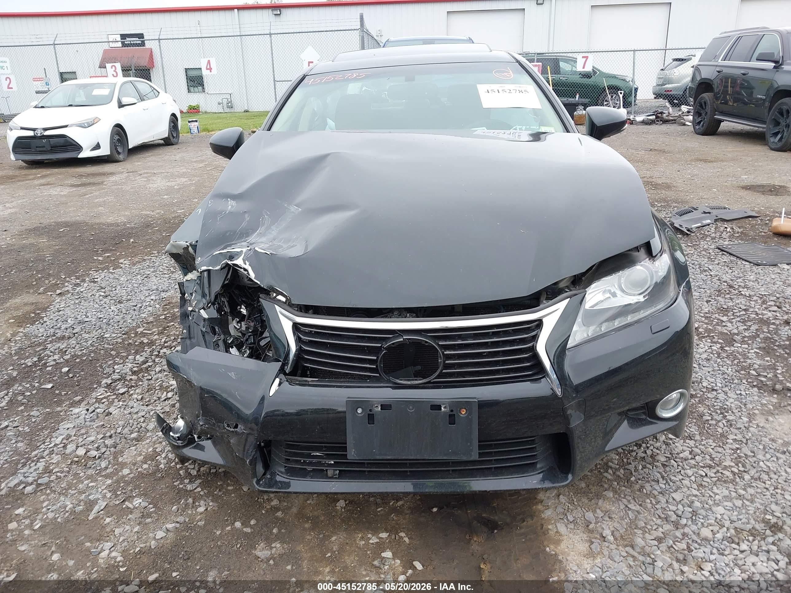 2014 Lexus Gs 350 Black vin: JTHCE1BL8E5024664