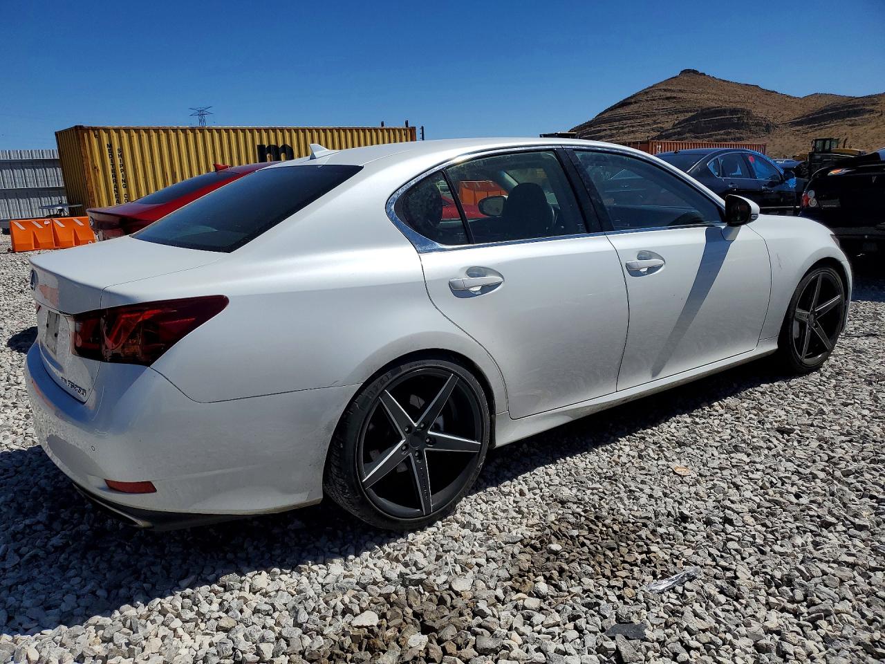 2014 Lexus Gs 350 White vin: JTHCE1BL8E5025510
