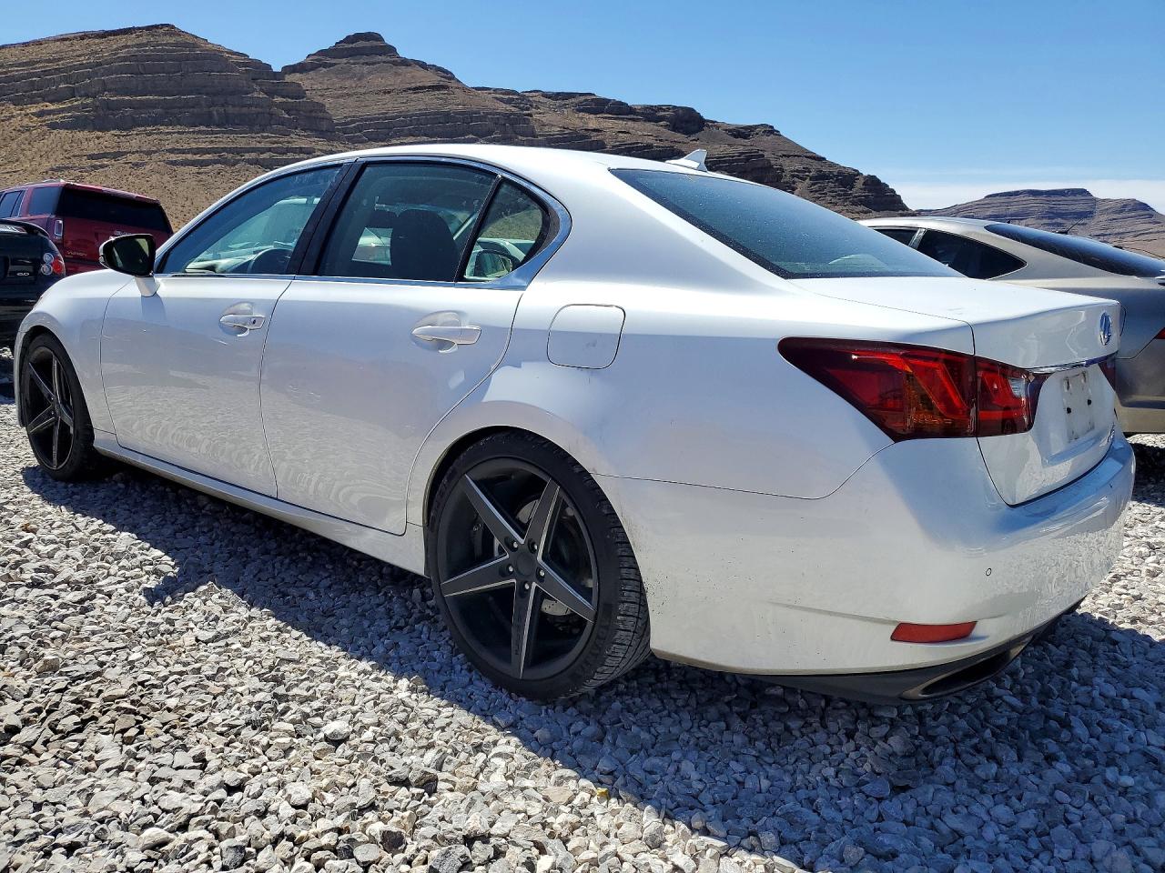 2014 Lexus Gs 350 White vin: JTHCE1BL8E5025510
