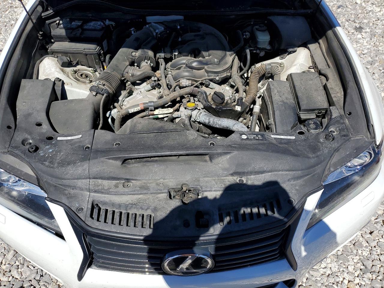 2014 Lexus Gs 350 White vin: JTHCE1BL8E5025510