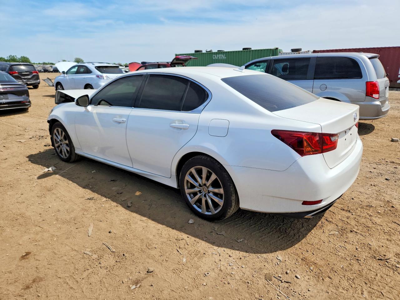 2014 Lexus Gs 350 White vin: JTHCE1BL8E5025801