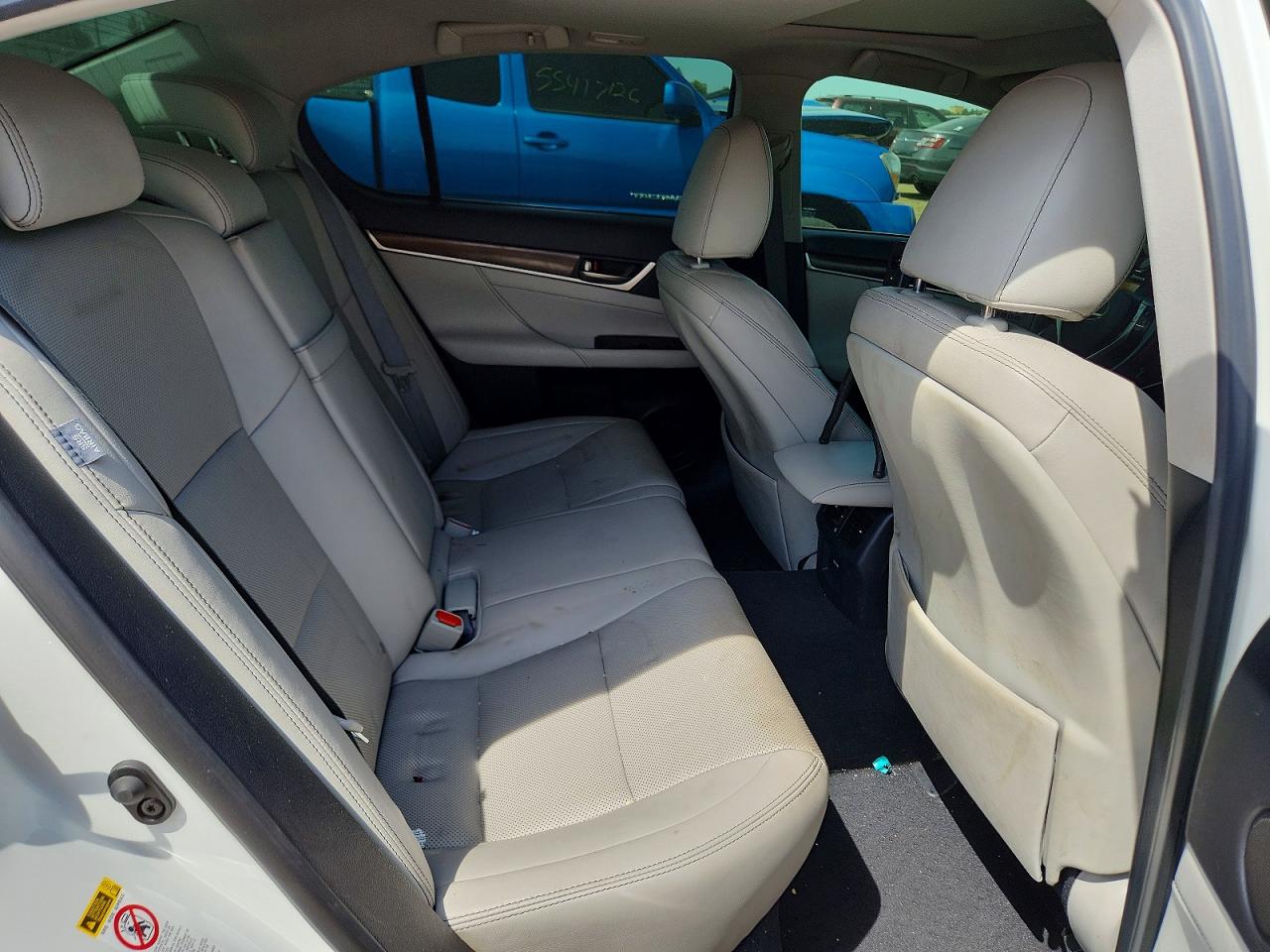 2014 Lexus Gs 350 White vin: JTHCE1BL8E5025801