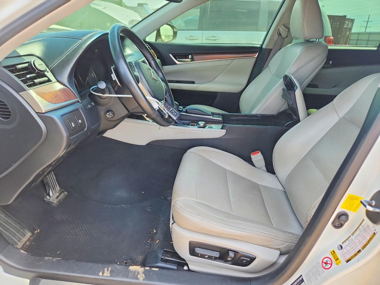 2014 Lexus Gs 350 White vin: JTHCE1BL8E5025801