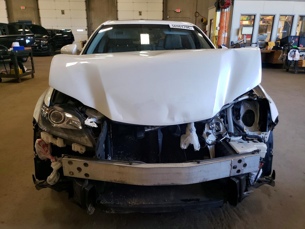 2014 Lexus Gs 350 White vin: JTHCE1BL8E5026284