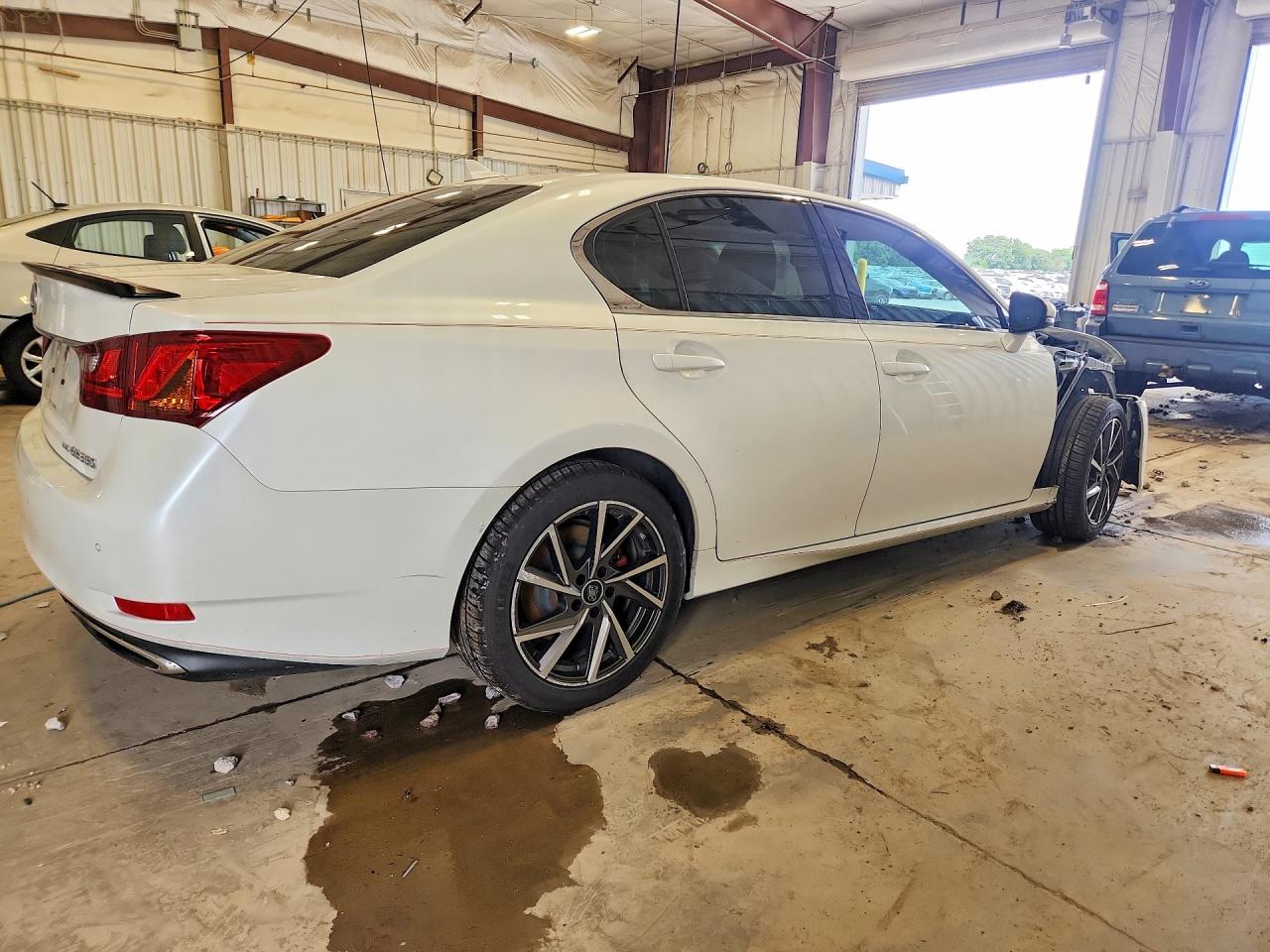 2014 Lexus Gs 350 White vin: JTHCE1BL8E5027516