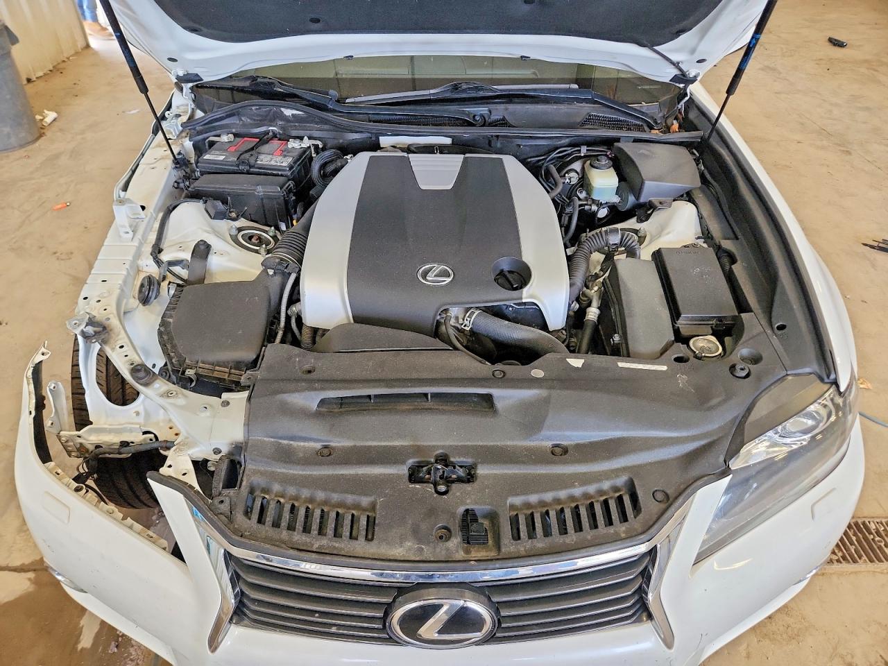 2014 Lexus Gs 350 White vin: JTHCE1BL8E5027516