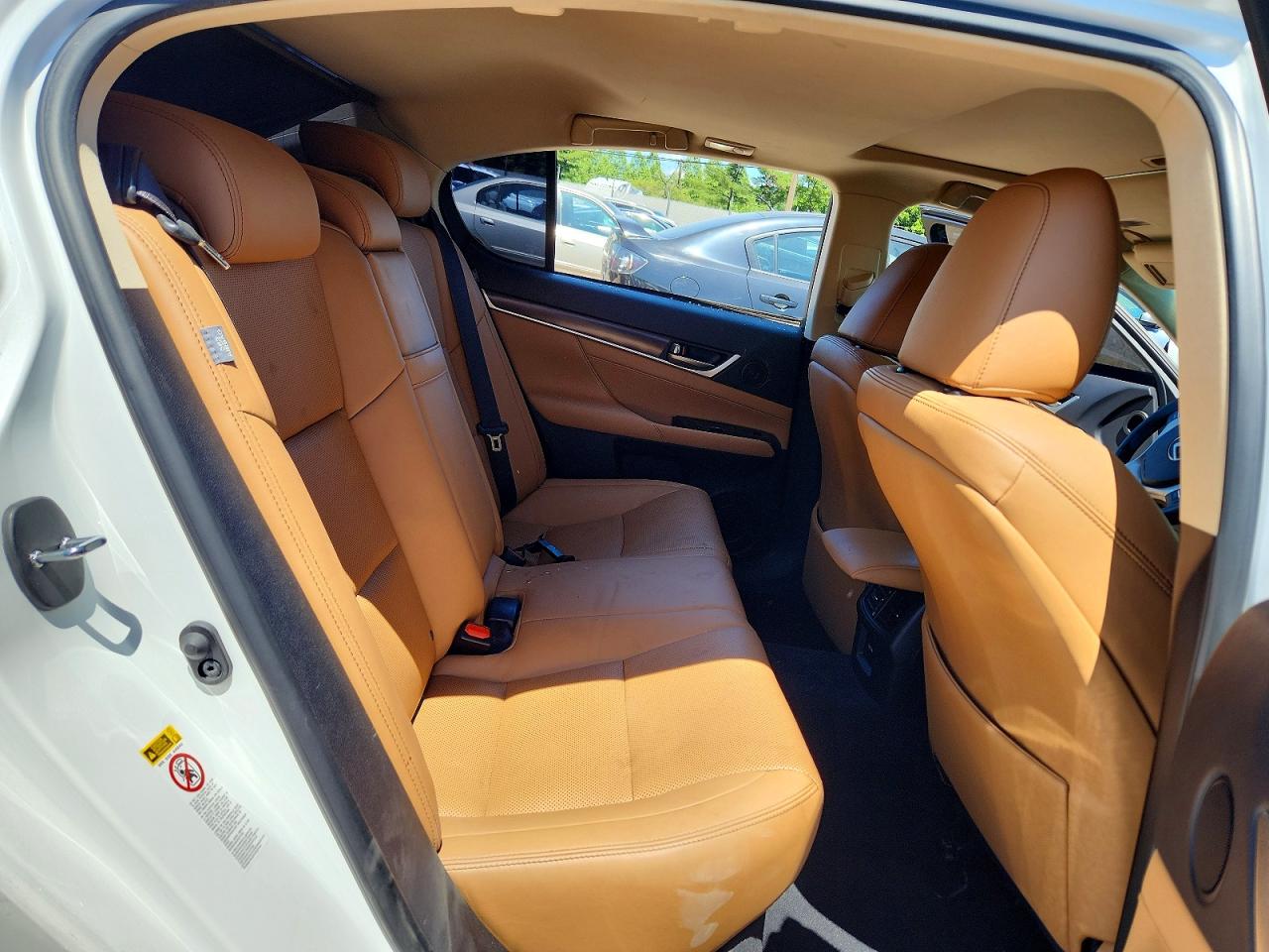 2014 Lexus Gs 350 White vin: JTHCE1BL8E5028116