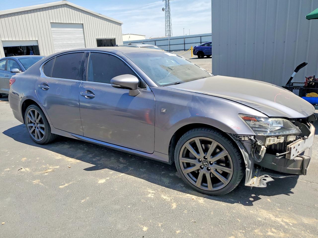 2014 Lexus Gs 350 Gray vin: JTHCE1BL8E5028584