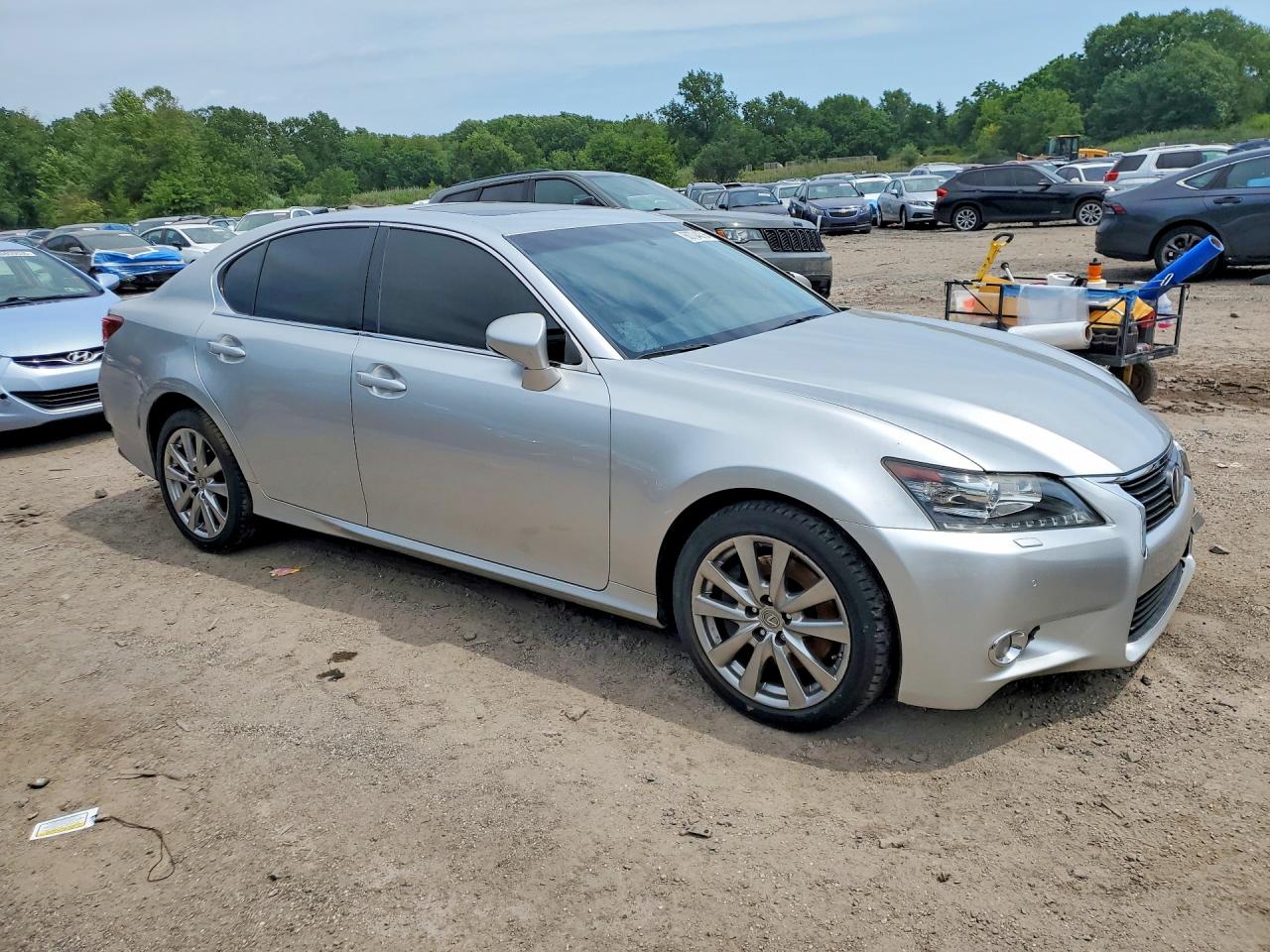 2015 Lexus Gs 350 Серый vin: JTHCE1BL8FA001894