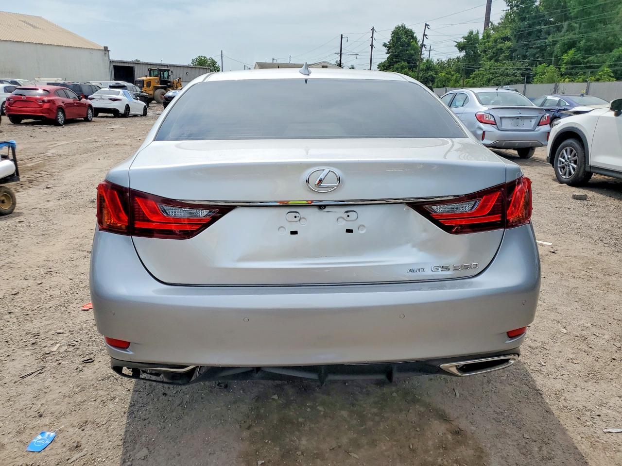 2015 Lexus Gs 350 Серый vin: JTHCE1BL8FA001894