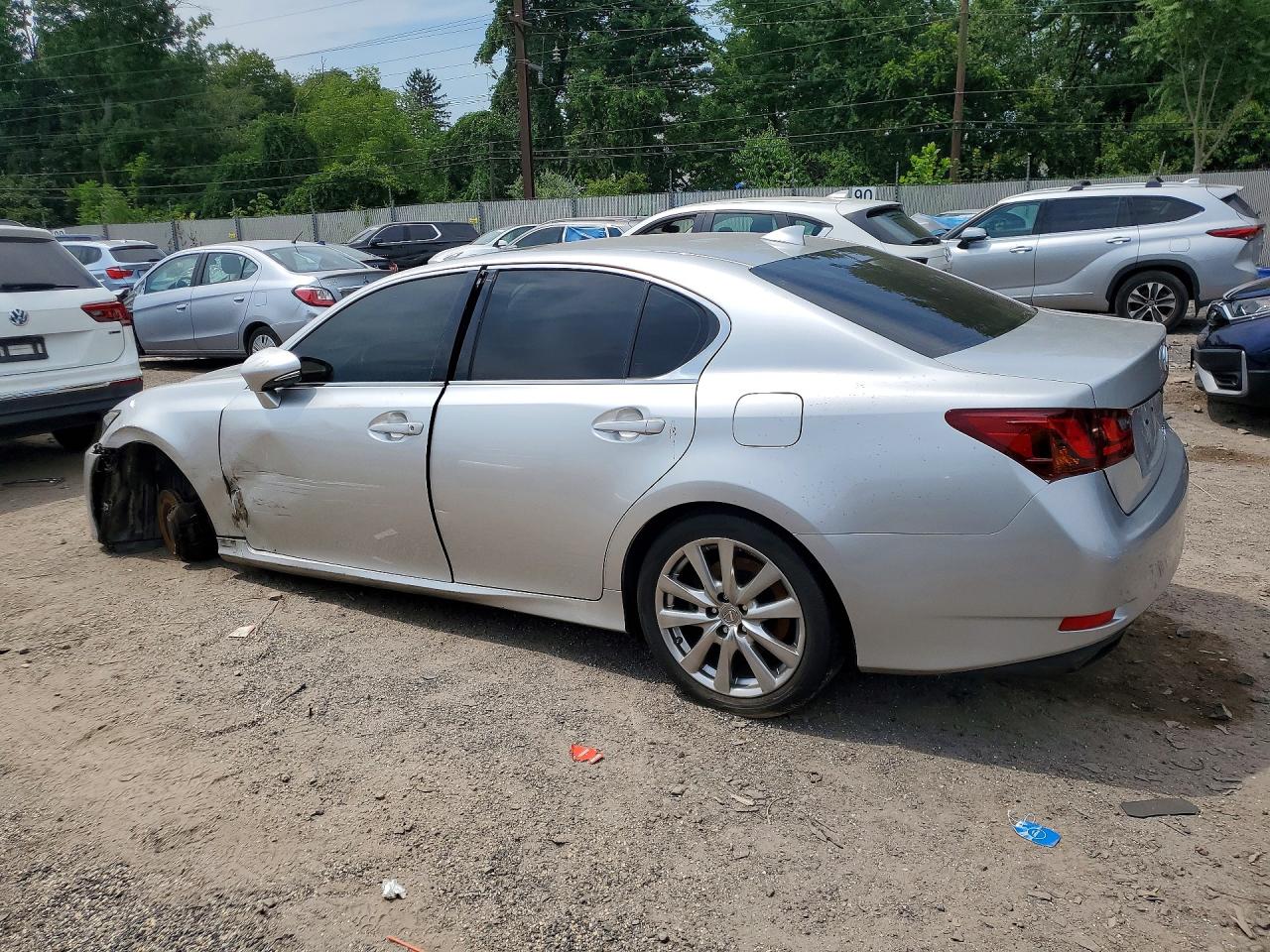 2015 Lexus Gs 350 Серый vin: JTHCE1BL8FA001894