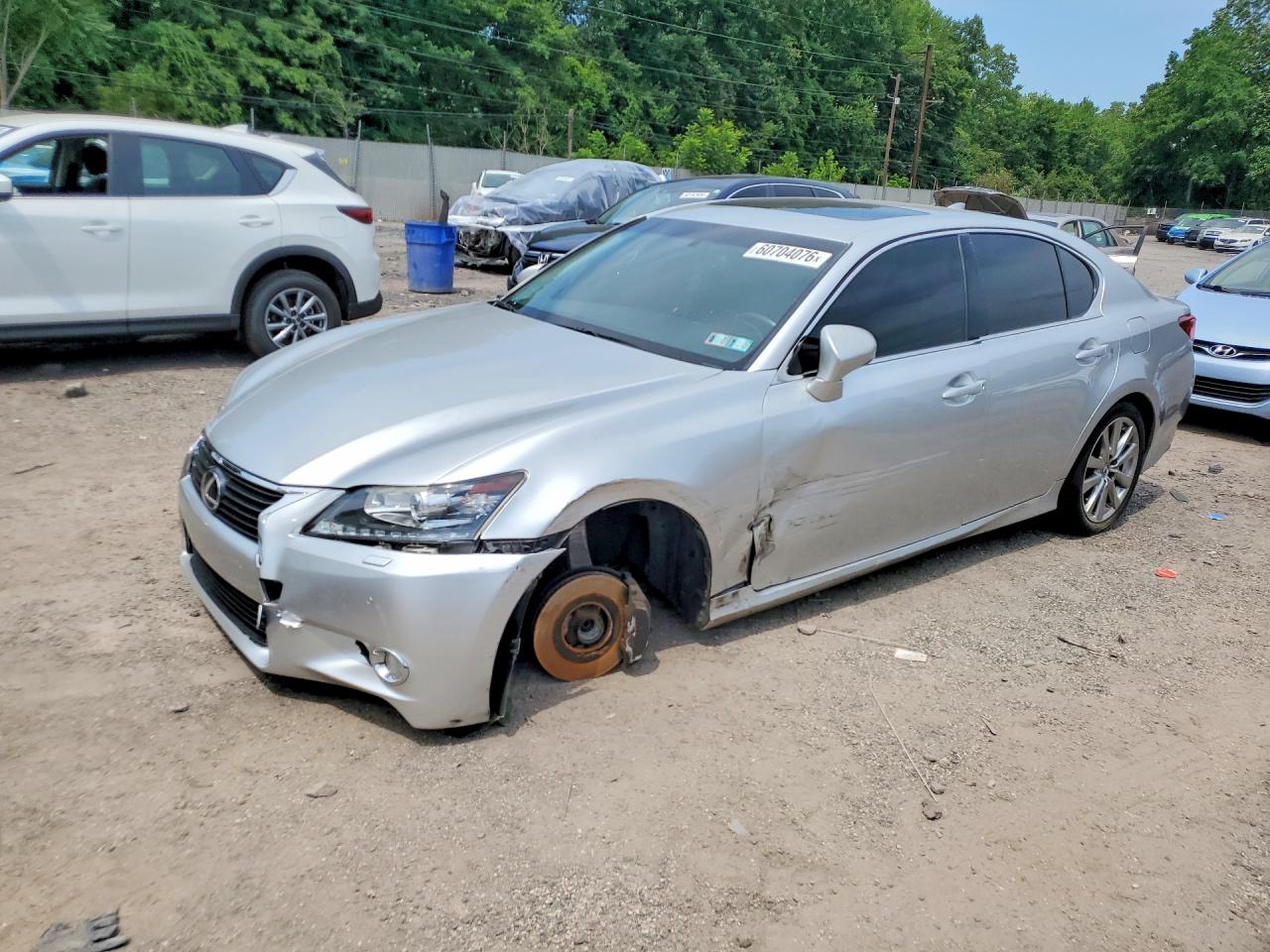 2015 Lexus Gs 350 Серый vin: JTHCE1BL8FA001894
