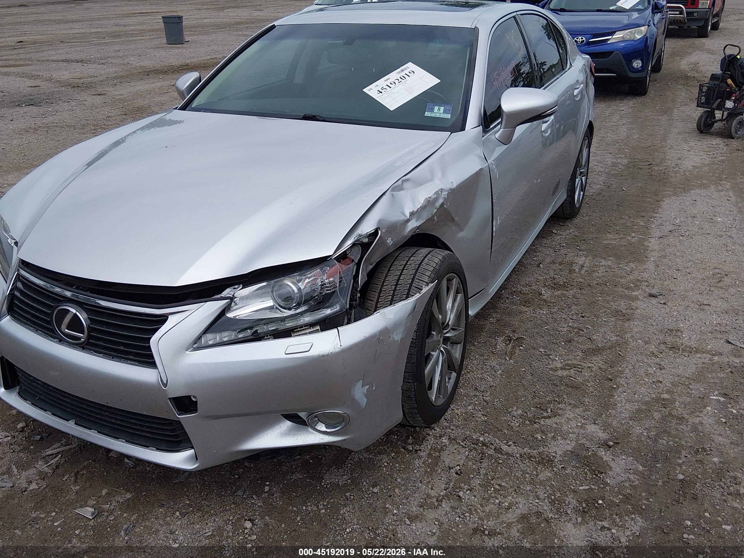 2015 Lexus Gs 350   Silver vin: JTHCE1BL8FA002608