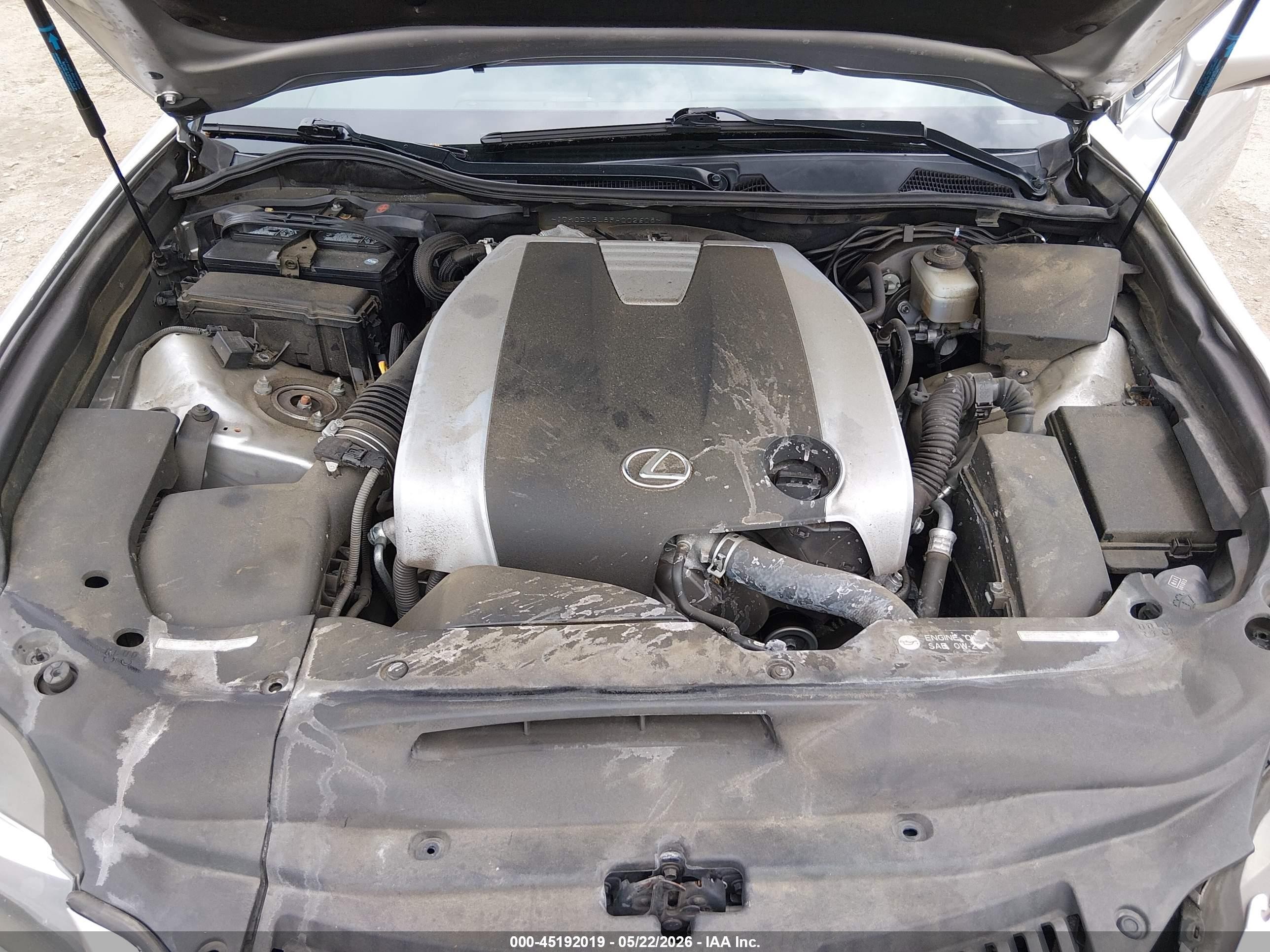2015 Lexus Gs 350   Silver vin: JTHCE1BL8FA002608