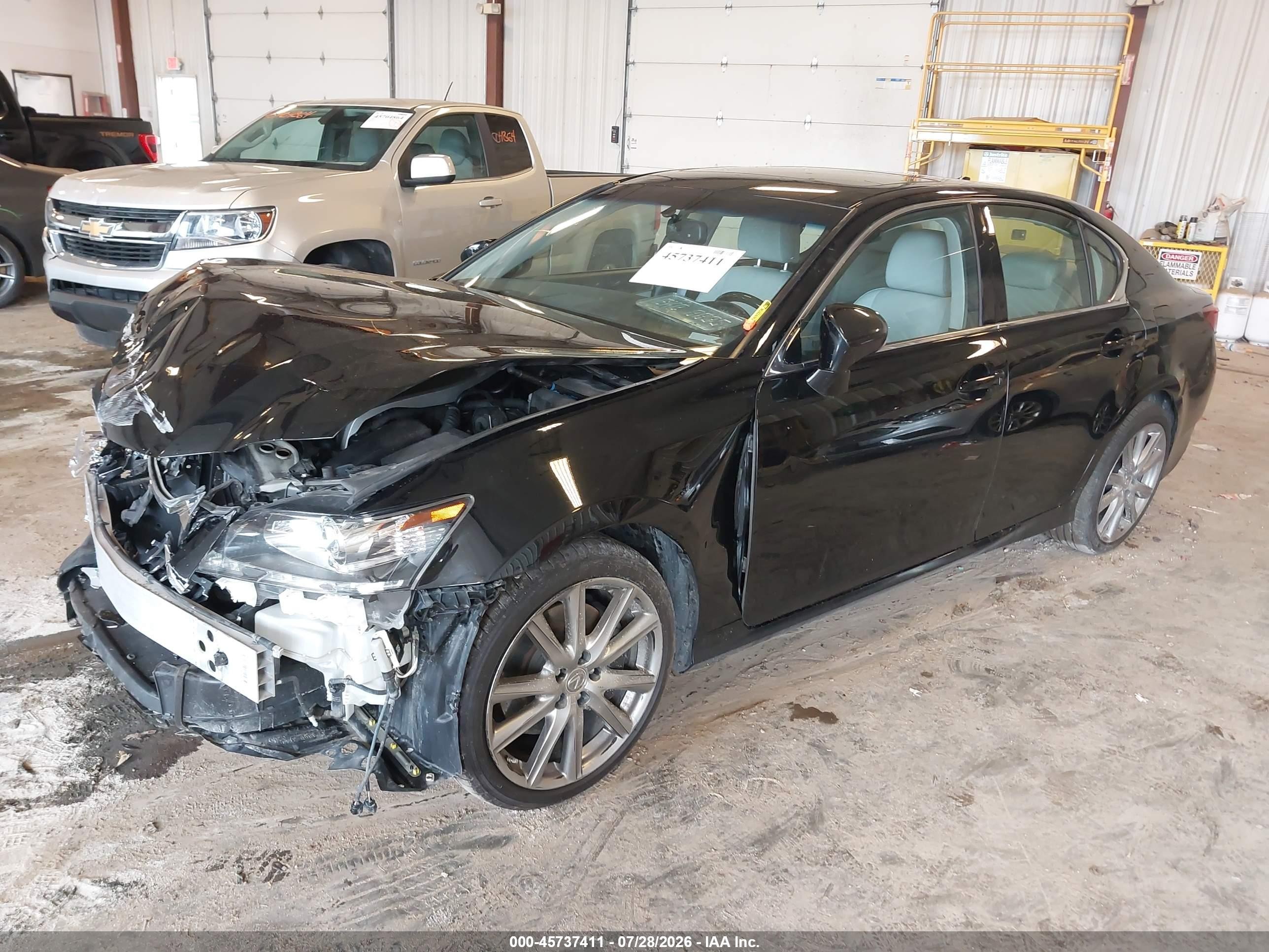 2015 Lexus Gs 350 Black vin: JTHCE1BL8FA002754