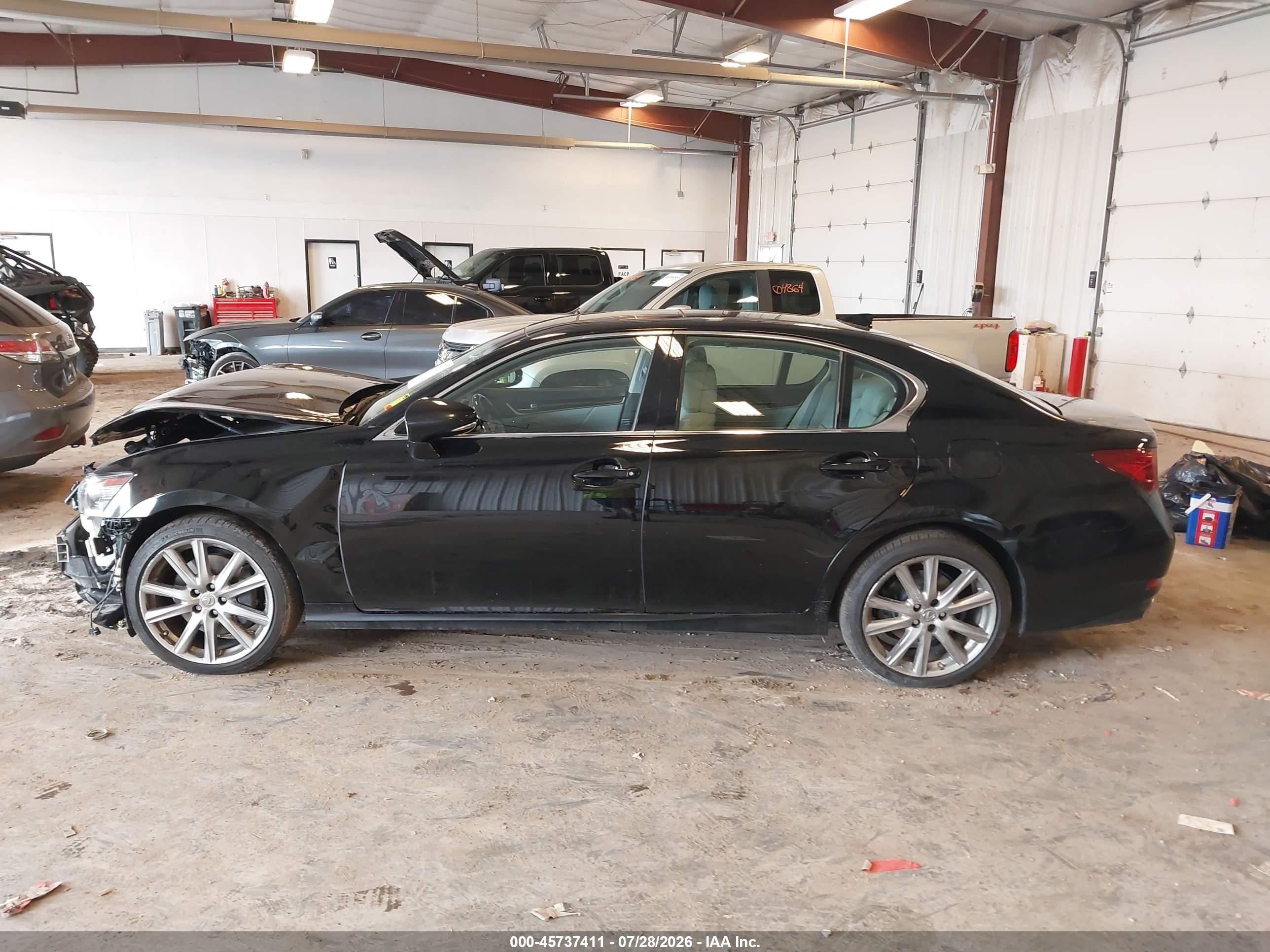 2015 Lexus Gs 350 Black vin: JTHCE1BL8FA002754