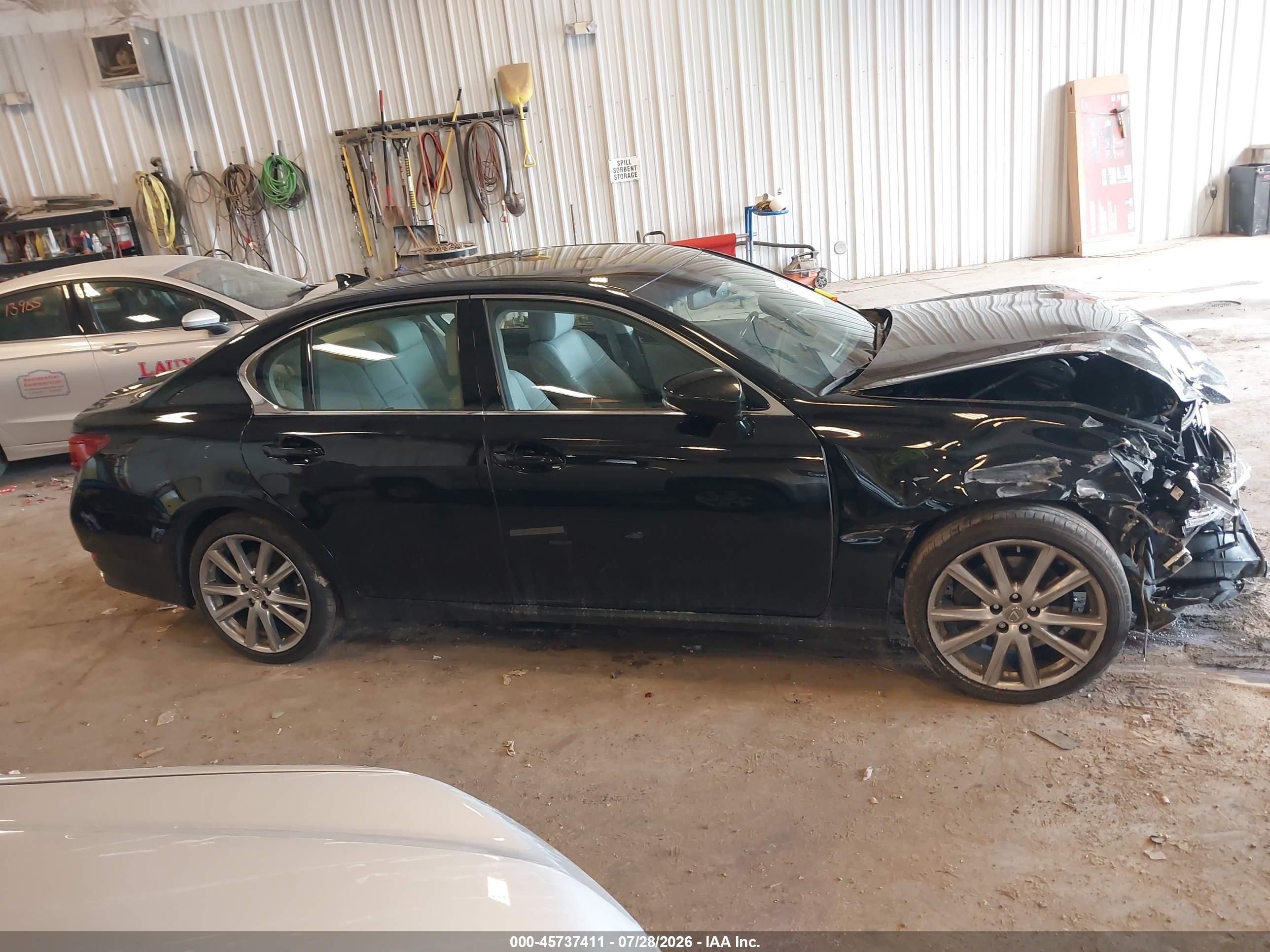 2015 Lexus Gs 350 Black vin: JTHCE1BL8FA002754