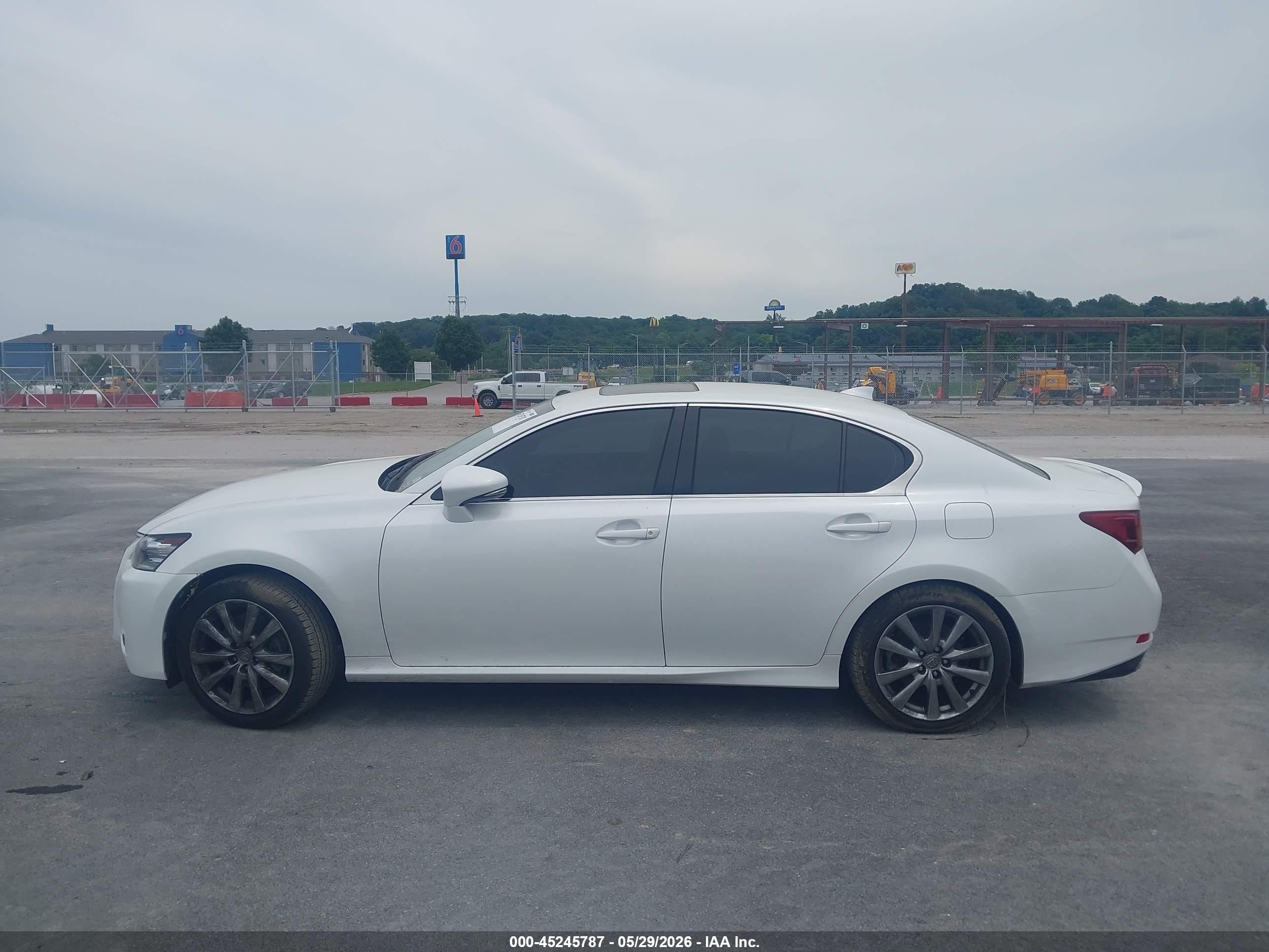 2015 Lexus Gs 350   White vin: JTHCE1BL8FA009266
