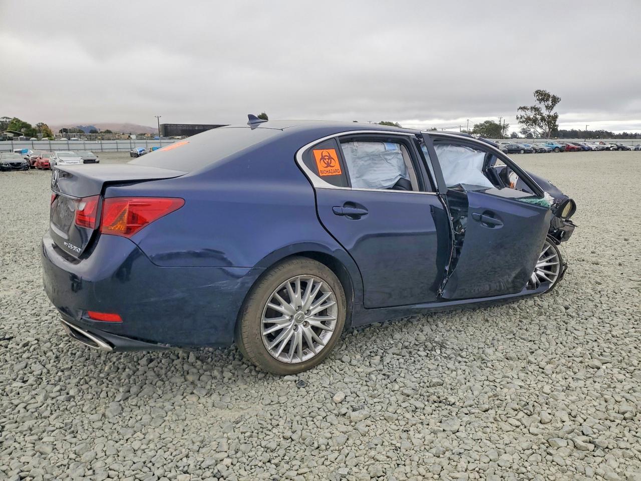 2013 Lexus Gs 350 Blue vin: JTHCE1BL9D5000498