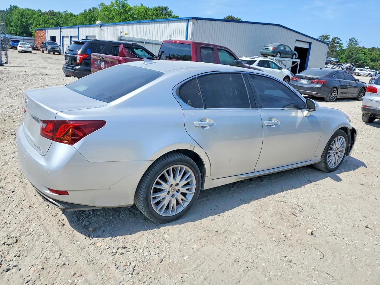 2013 Lexus Gs 350 Silver vin: JTHCE1BL9D5003983