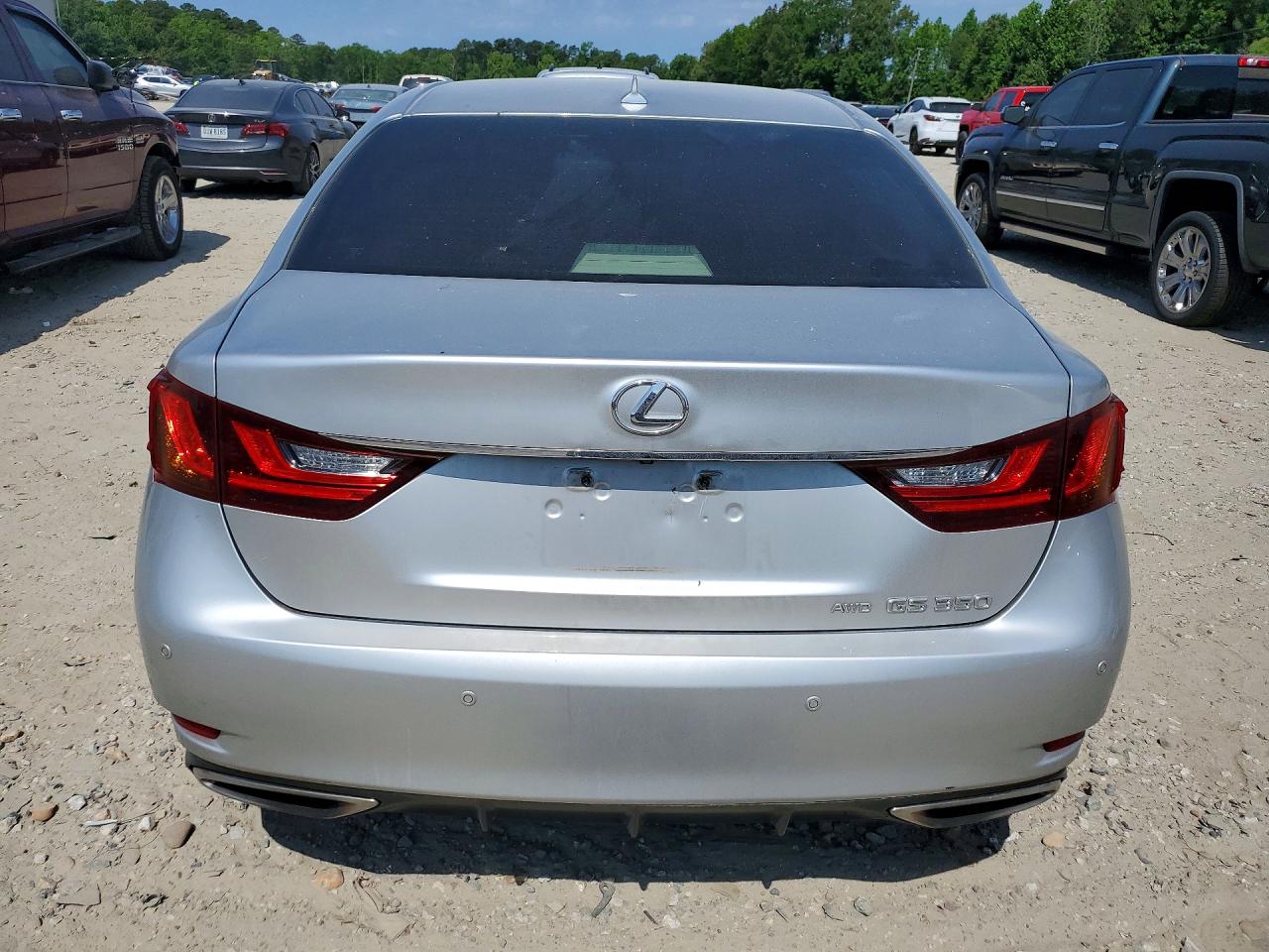 2013 Lexus Gs 350 Silver vin: JTHCE1BL9D5003983