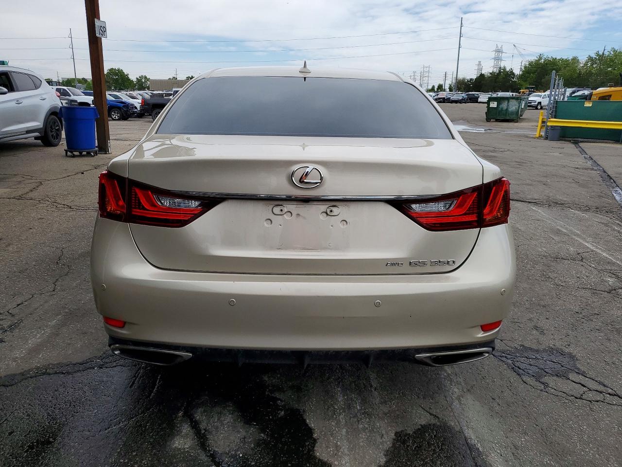 2013 Lexus Gs 350 Gold vin: JTHCE1BL9D5005085