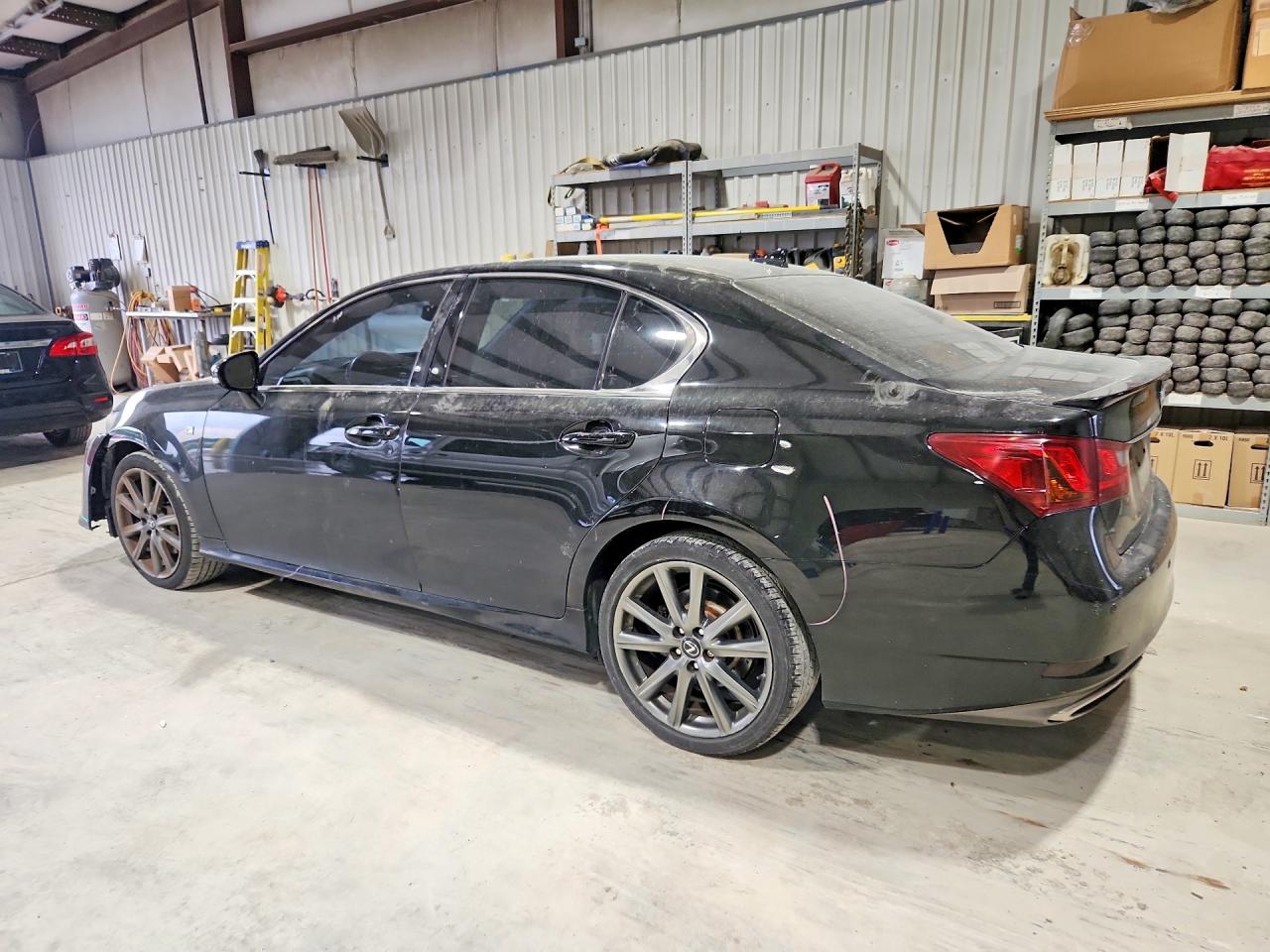 2013 Lexus Gs 350 Black vin: JTHCE1BL9D5013042
