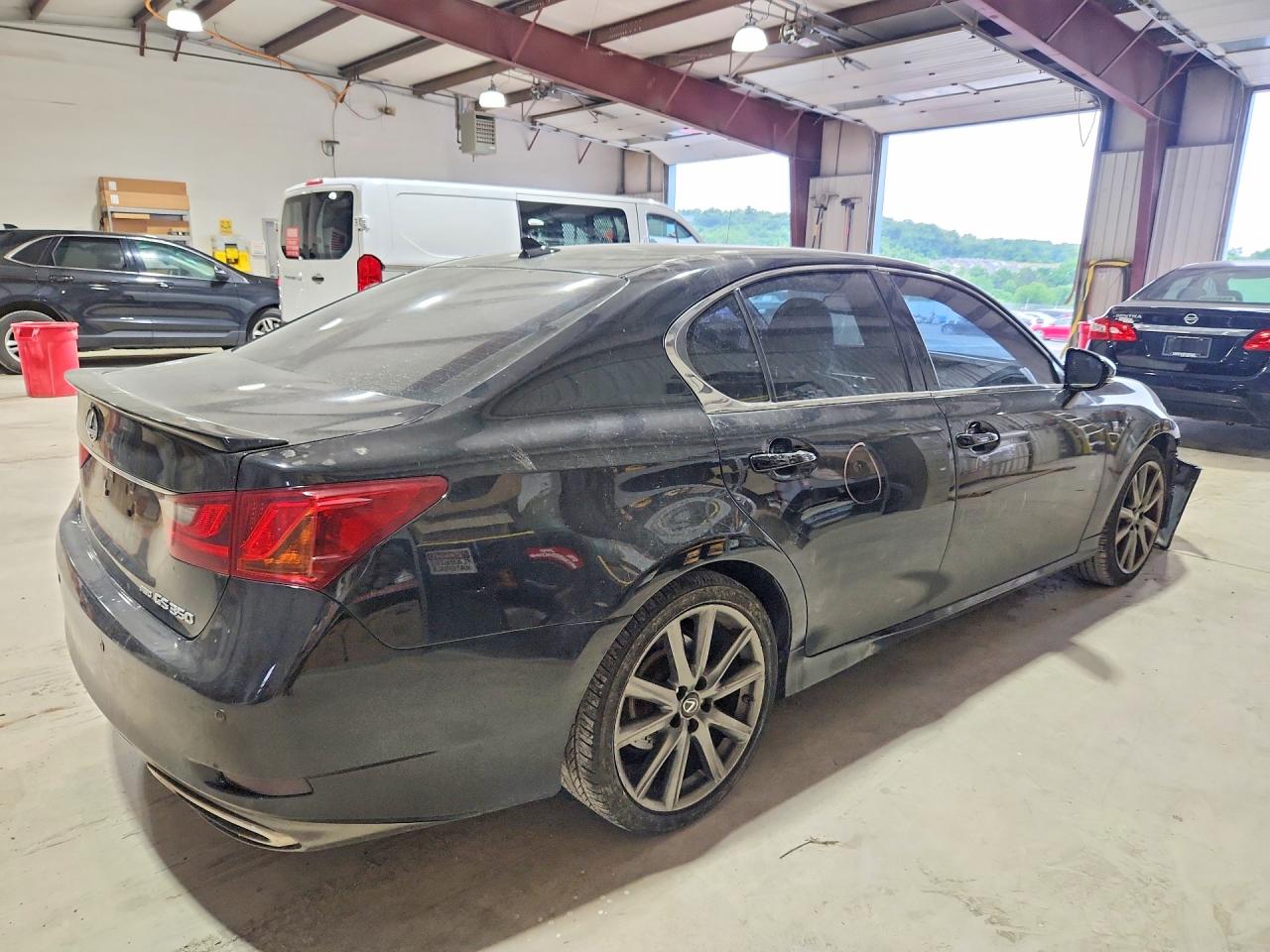 2013 Lexus Gs 350 Black vin: JTHCE1BL9D5013042