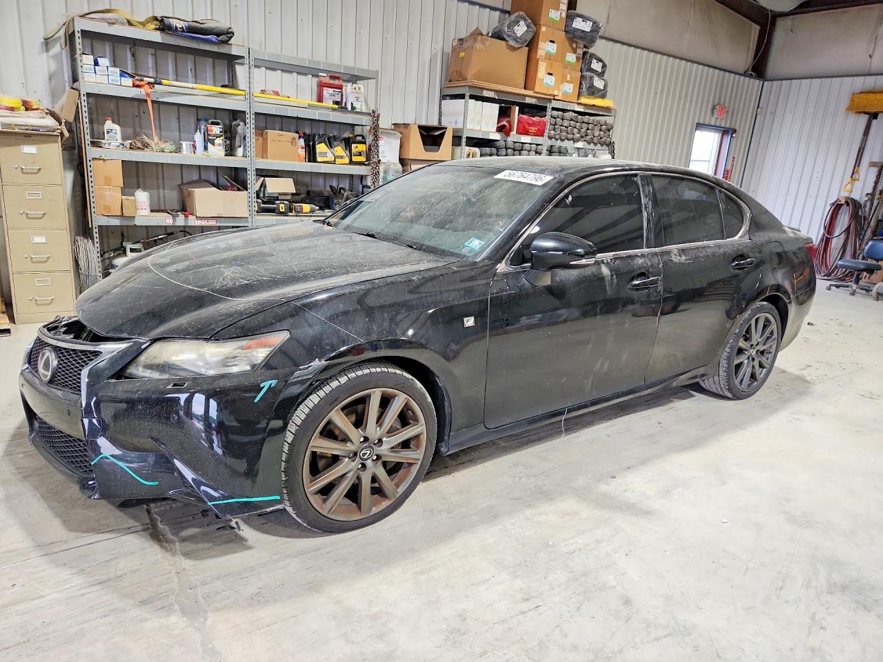 2013 Lexus Gs 350 Black vin: JTHCE1BL9D5013042