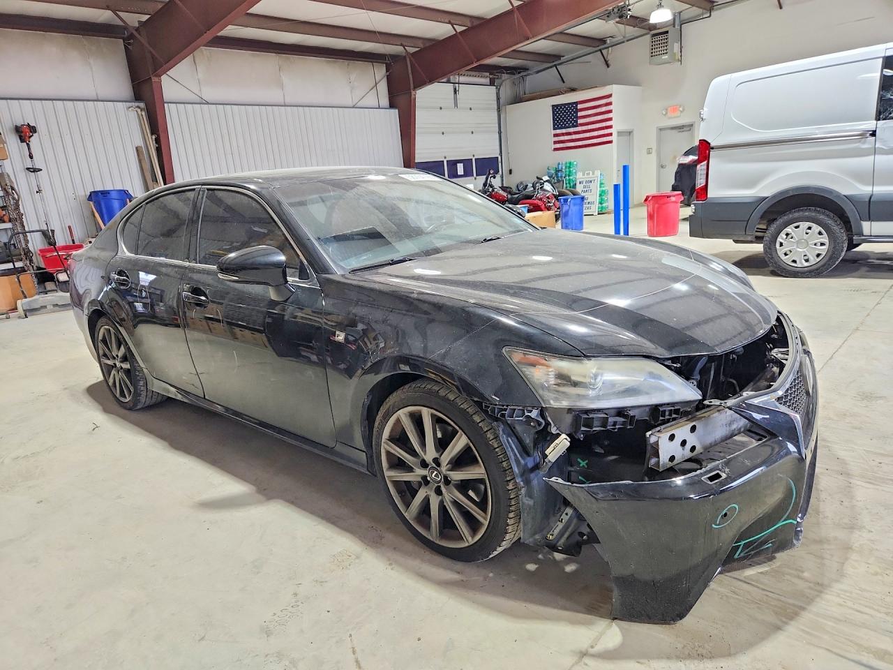 2013 Lexus Gs 350 Black vin: JTHCE1BL9D5013042