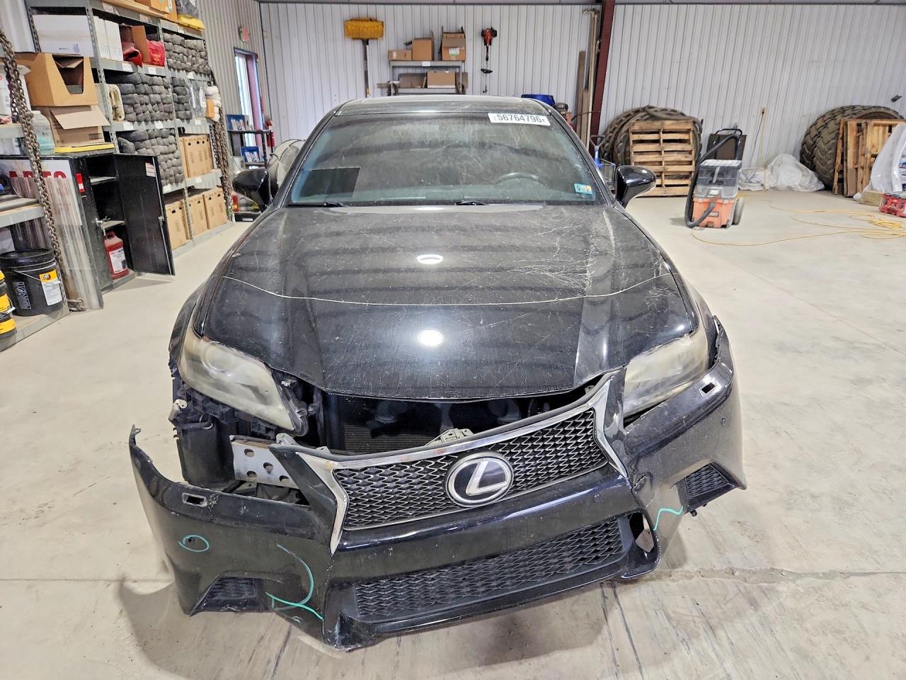 2013 Lexus Gs 350 Black vin: JTHCE1BL9D5013042