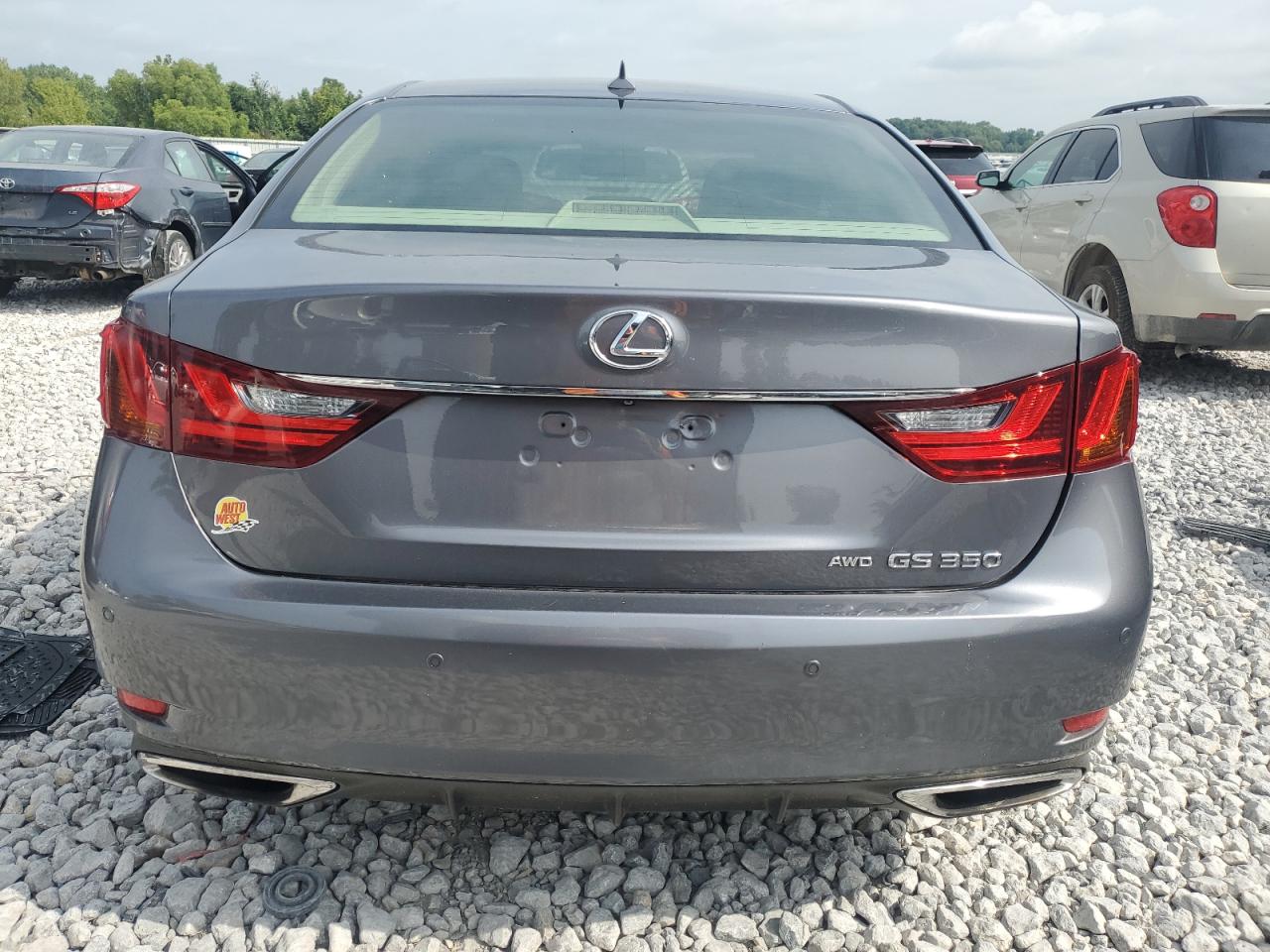 2013 Lexus Gs 350 Gray vin: JTHCE1BL9D5013073