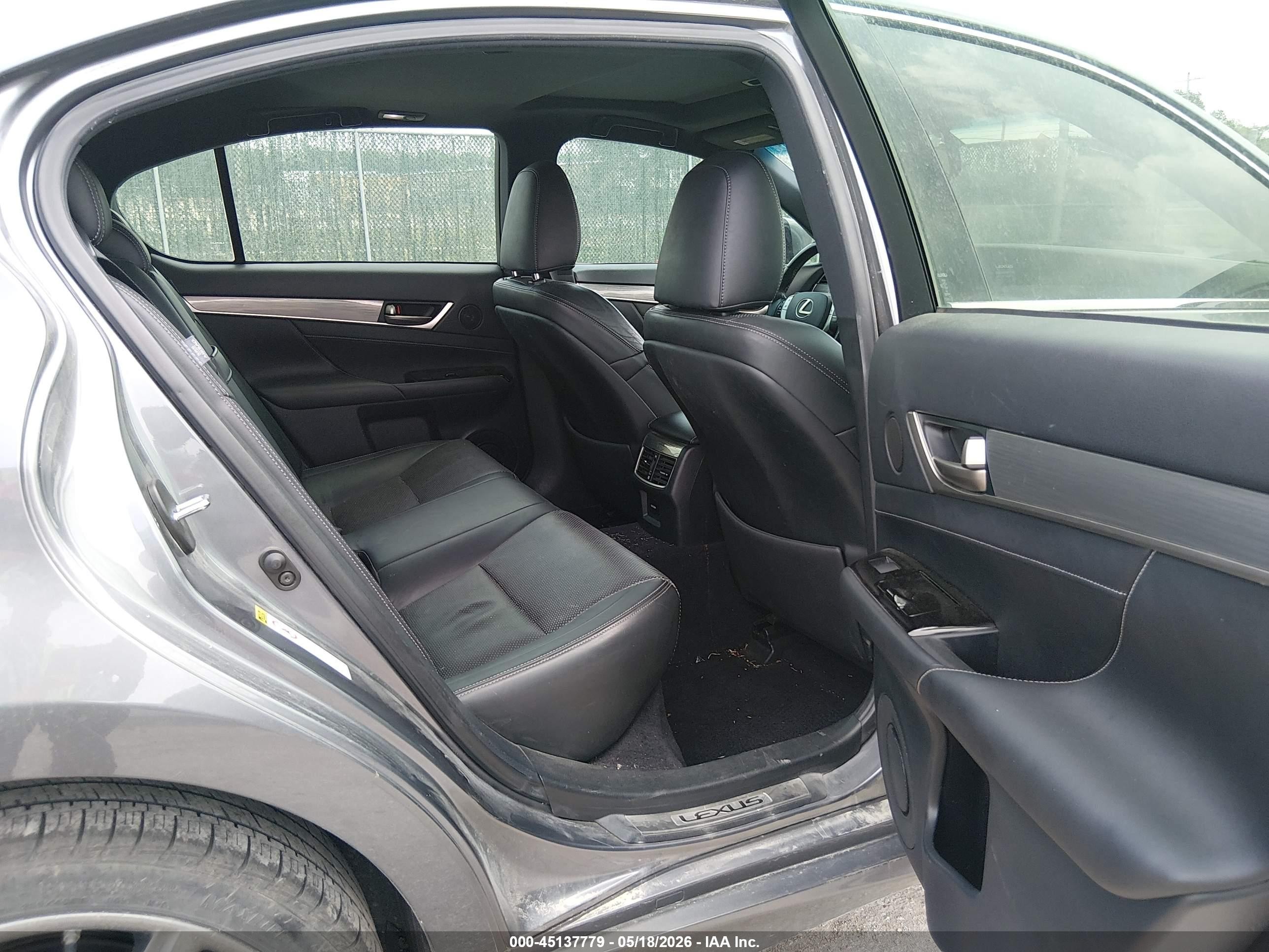 2013 Lexus Gs 350   Gray vin: JTHCE1BL9D5019245