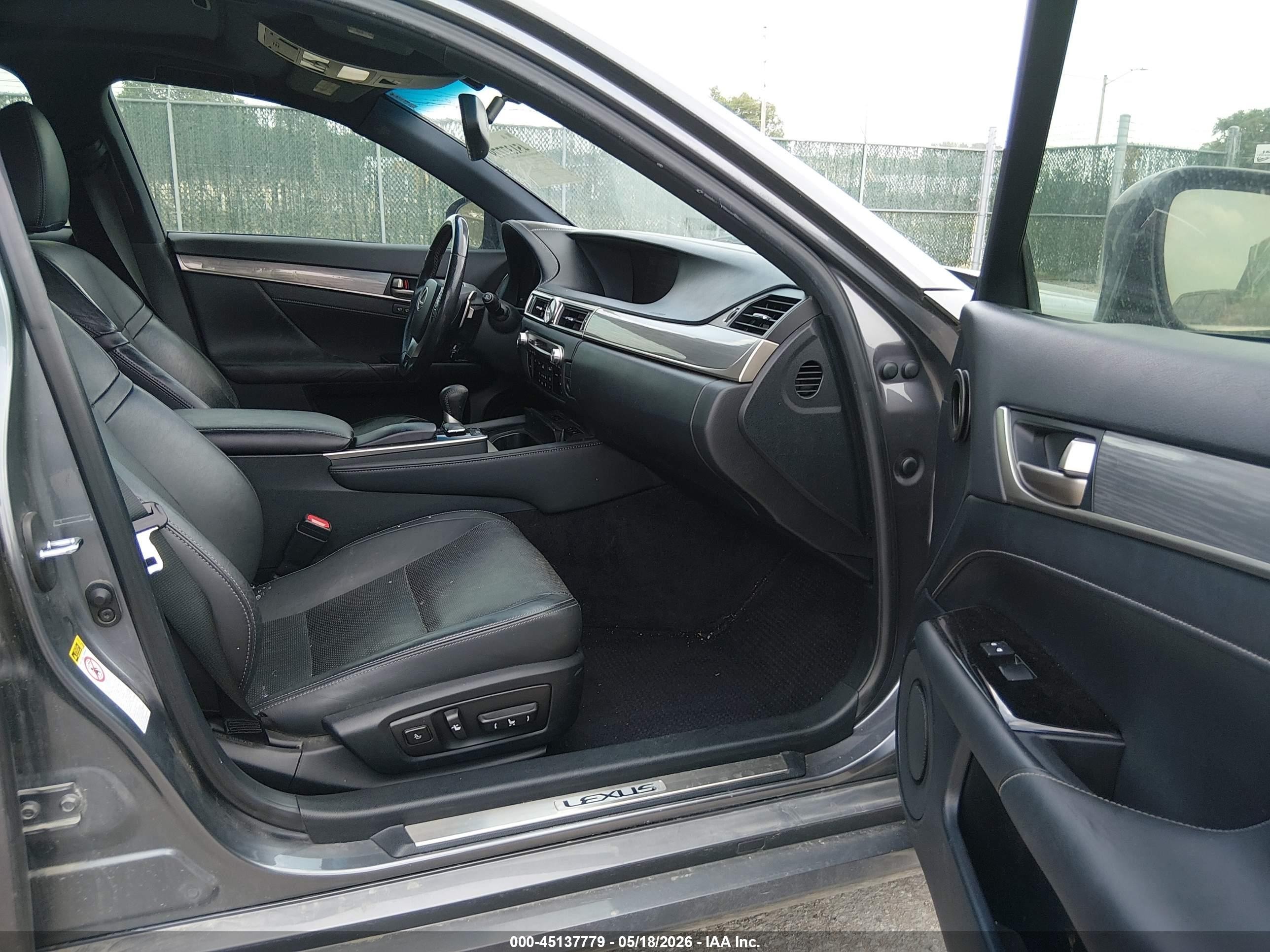 2013 Lexus Gs 350   Gray vin: JTHCE1BL9D5019245