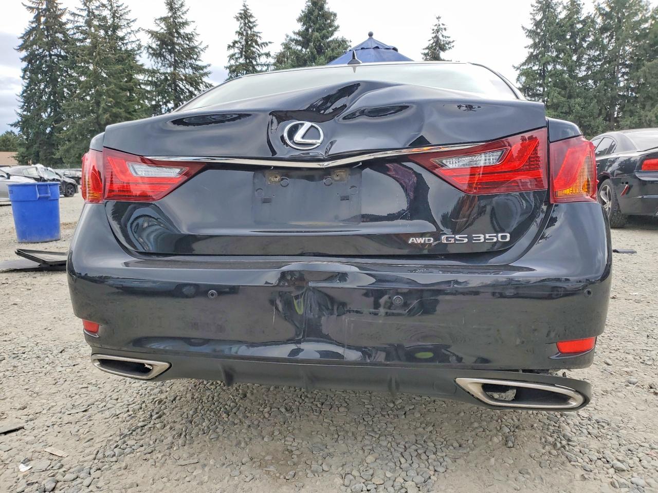 2013 Lexus Gs 350 Black vin: JTHCE1BL9D5019598