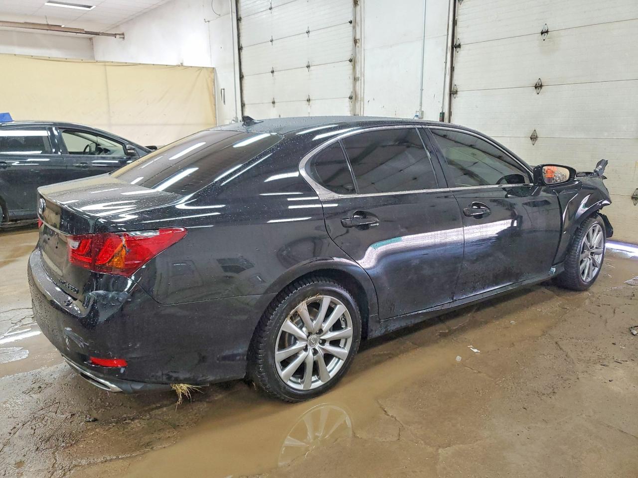 2014 Lexus Gs 350 Black vin: JTHCE1BL9E5026875