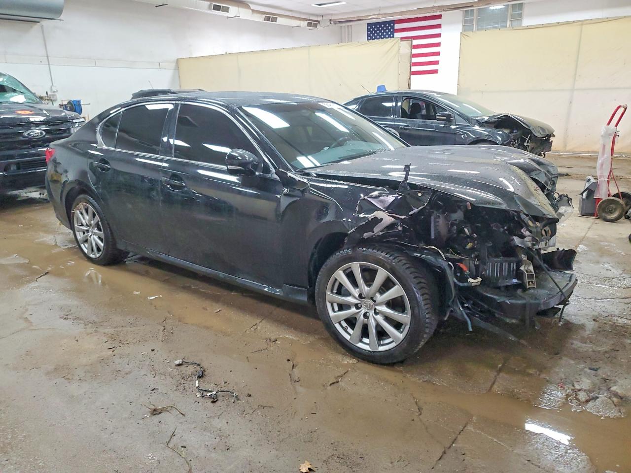 2014 Lexus Gs 350 Black vin: JTHCE1BL9E5026875